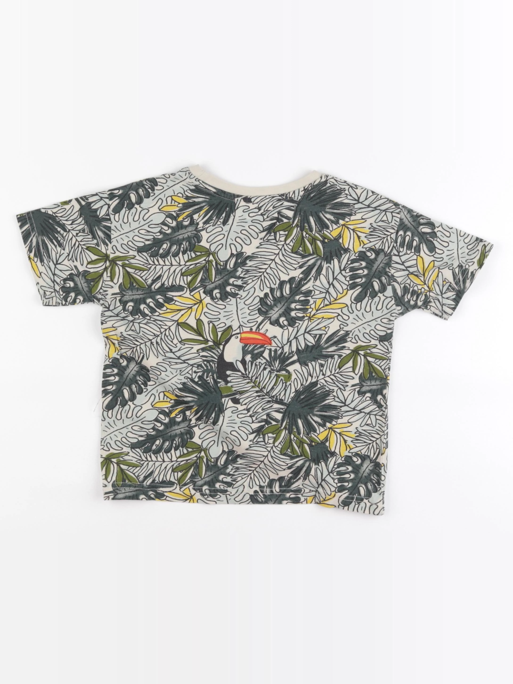 Vertbaudet - tee-shirt beige - 4 ans