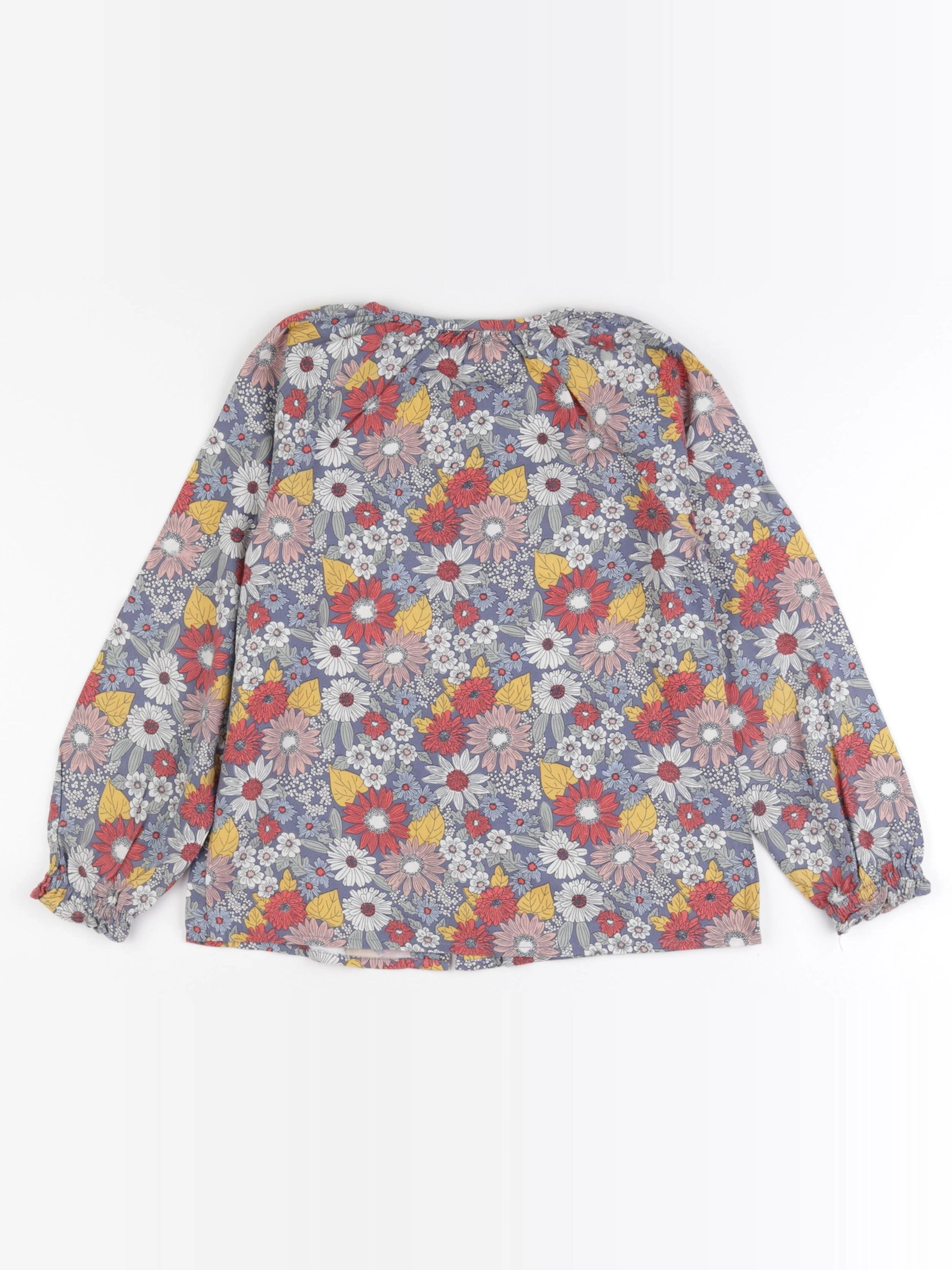 Vertbaudet - blouse bleu - 8 ans