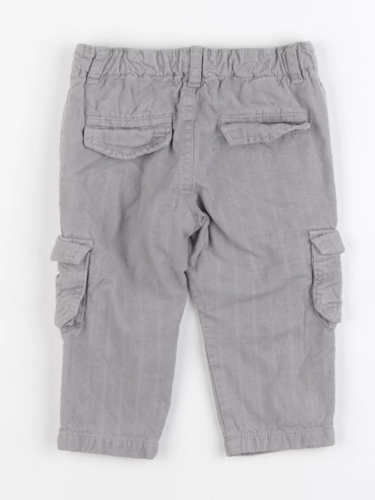 Boutchou - pantalon gris - 6 mois
