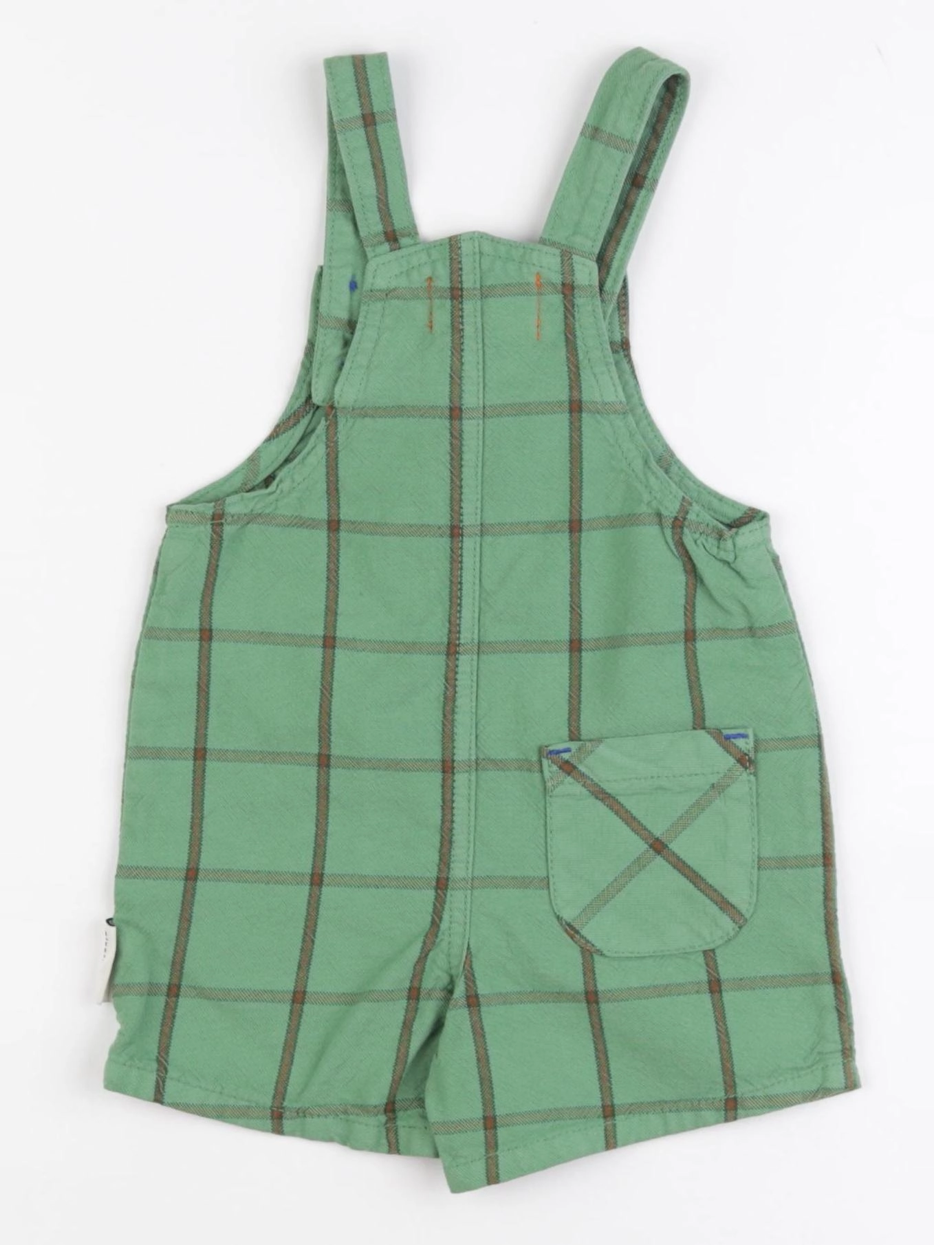 Piupiuchick - salopette vert - 12 mois