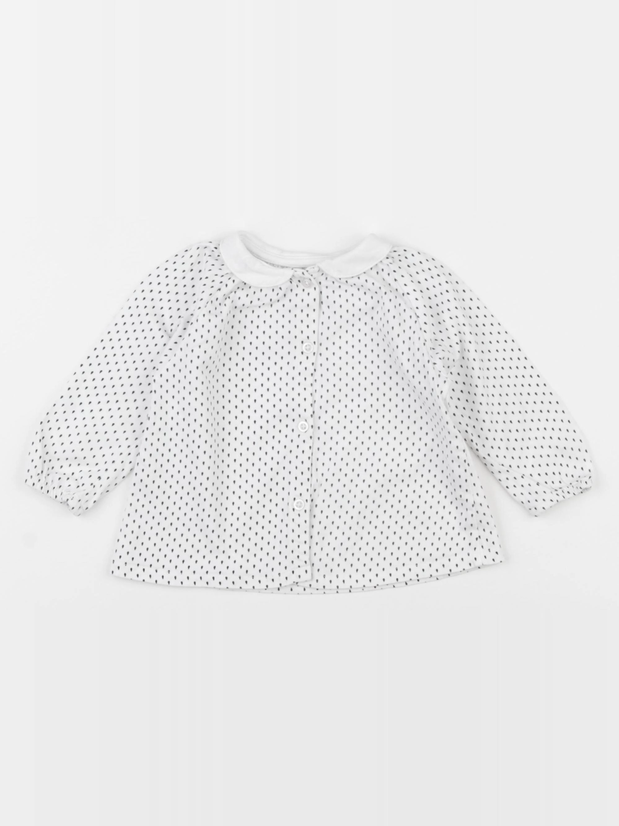 Boutchou - tee-shirt blanc - 6 mois