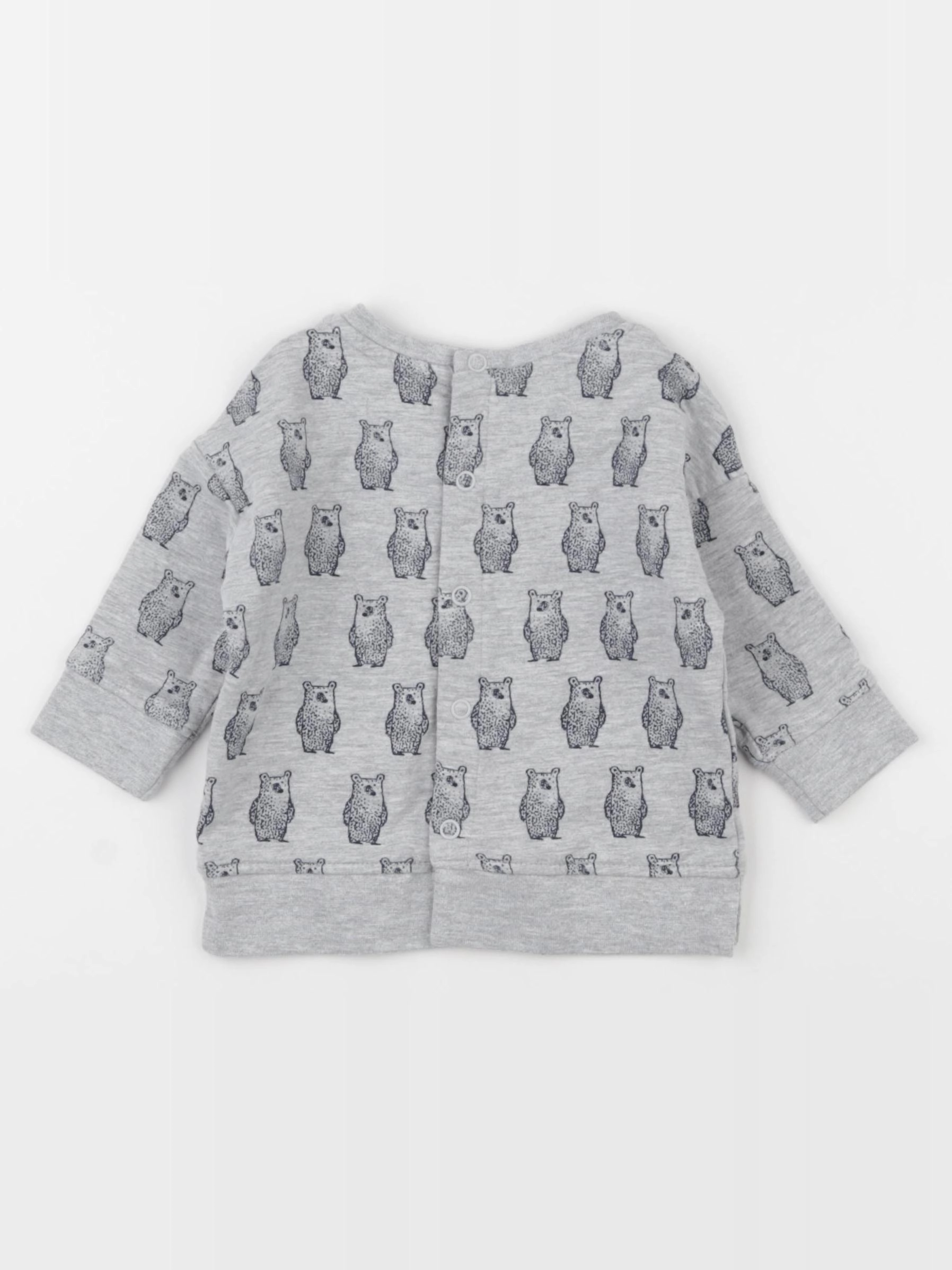 La Redoute - sweat gris - 6 mois