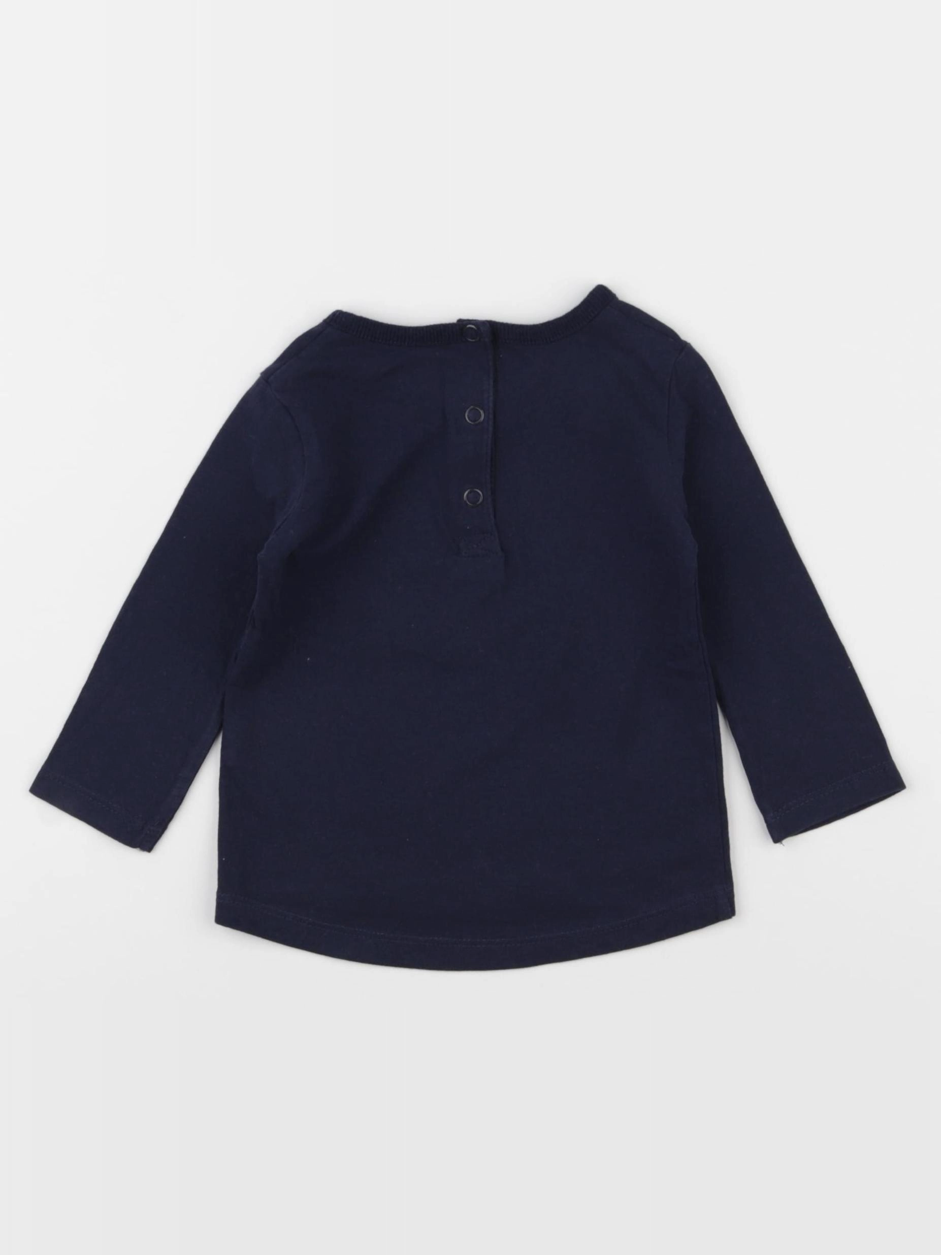 La Redoute - tee-shirt bleu - 6 mois