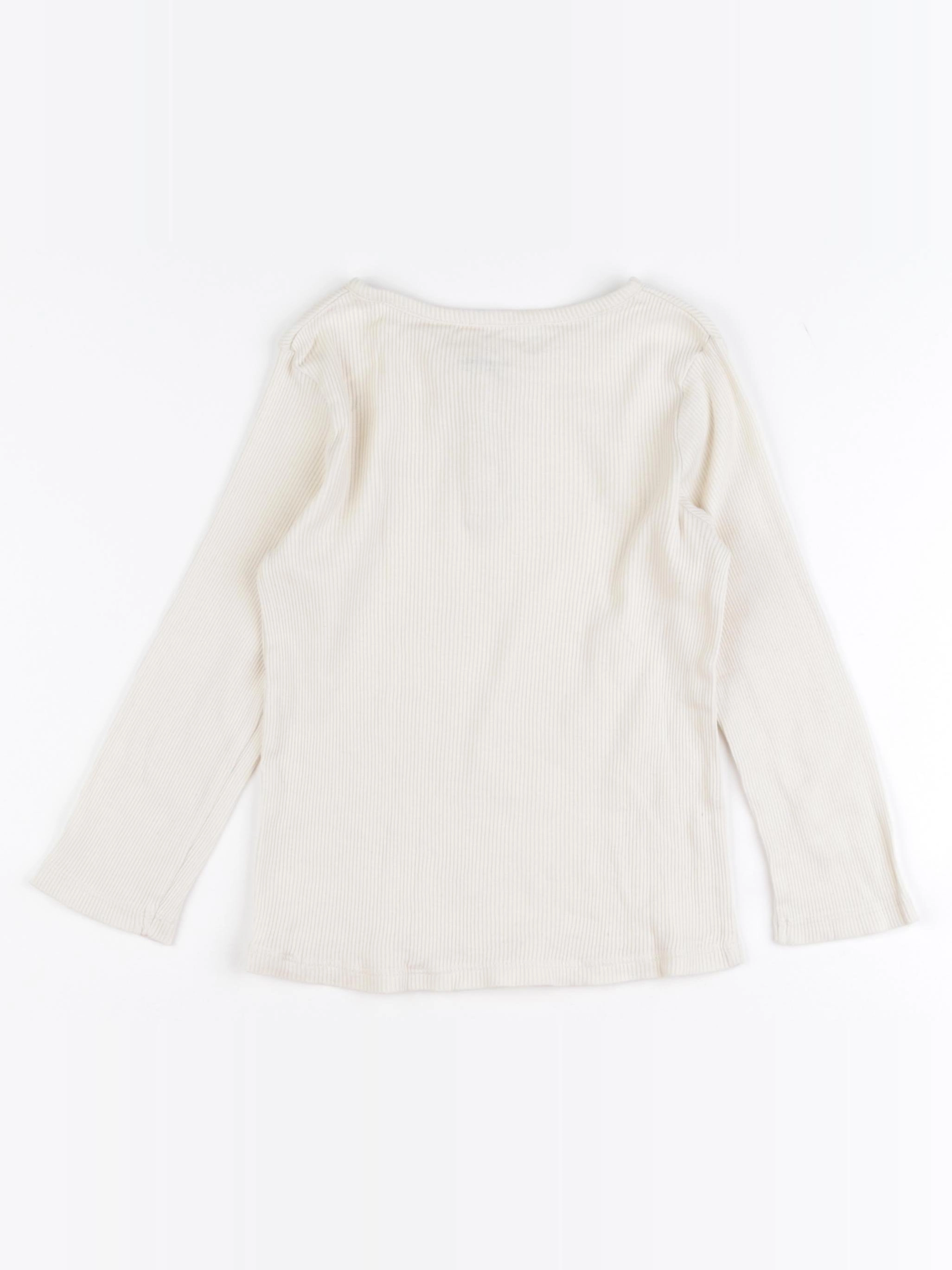 Vertbaudet - tee-shirt beige - 4 ans