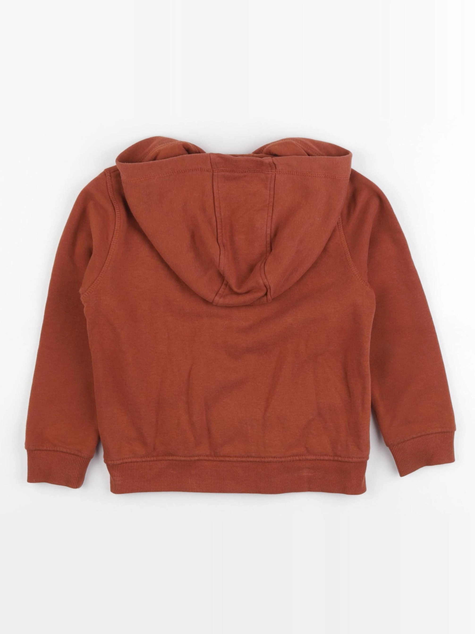 Vertbaudet - sweat marron - 5 ans
