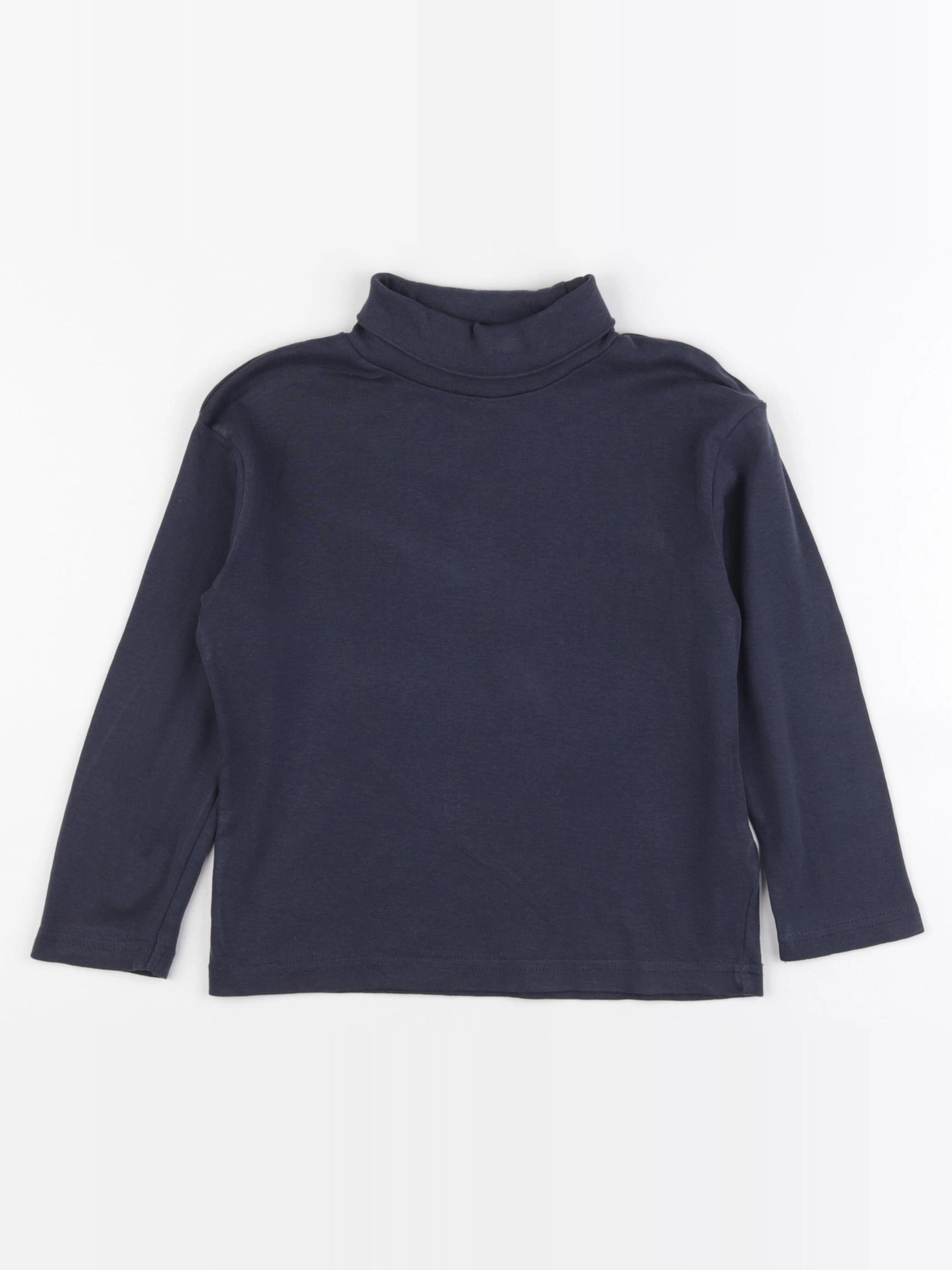 Vertbaudet - sous-pull bleu - 5 ans