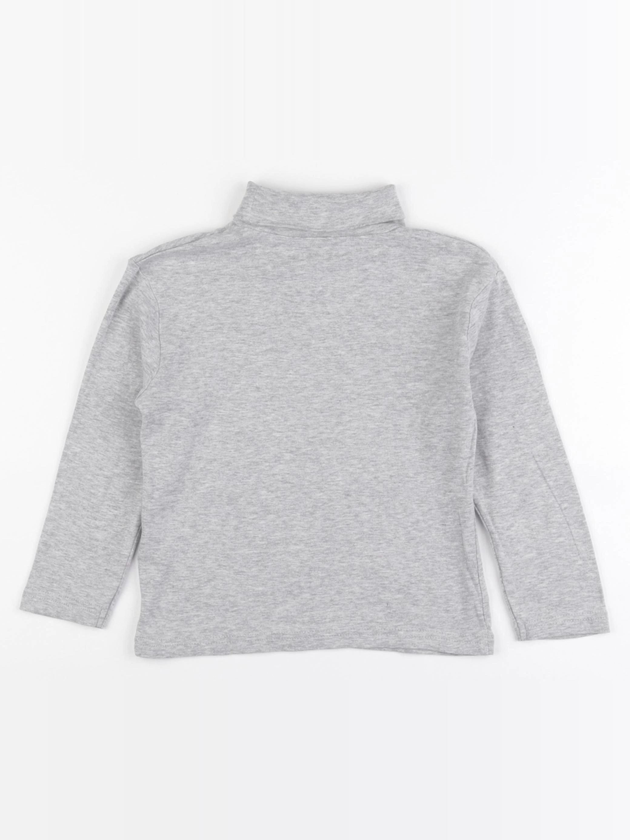 Vertbaudet - sous-pull gris - 5 ans