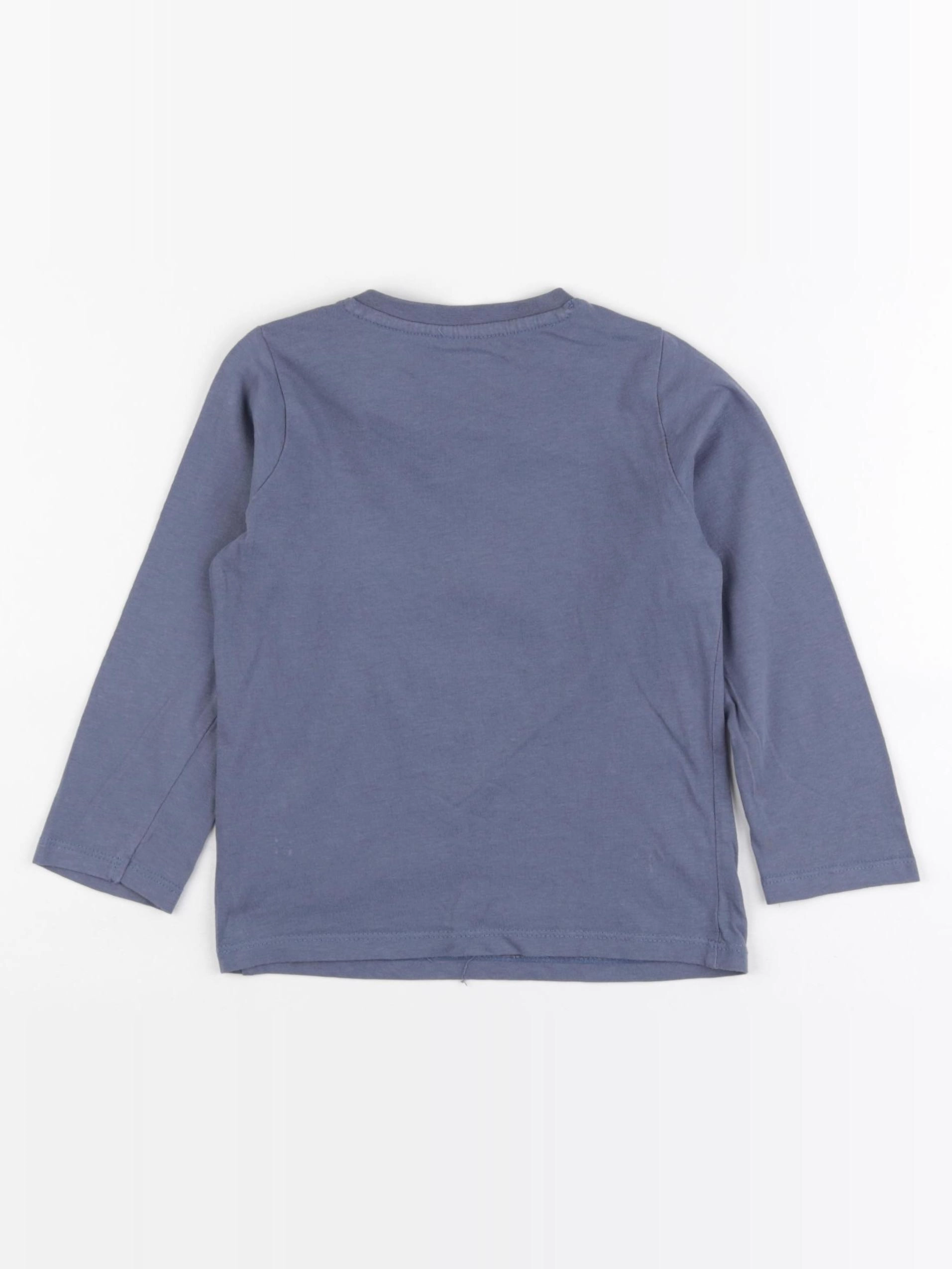 Vertbaudet - tee-shirt bleu - 3 ans