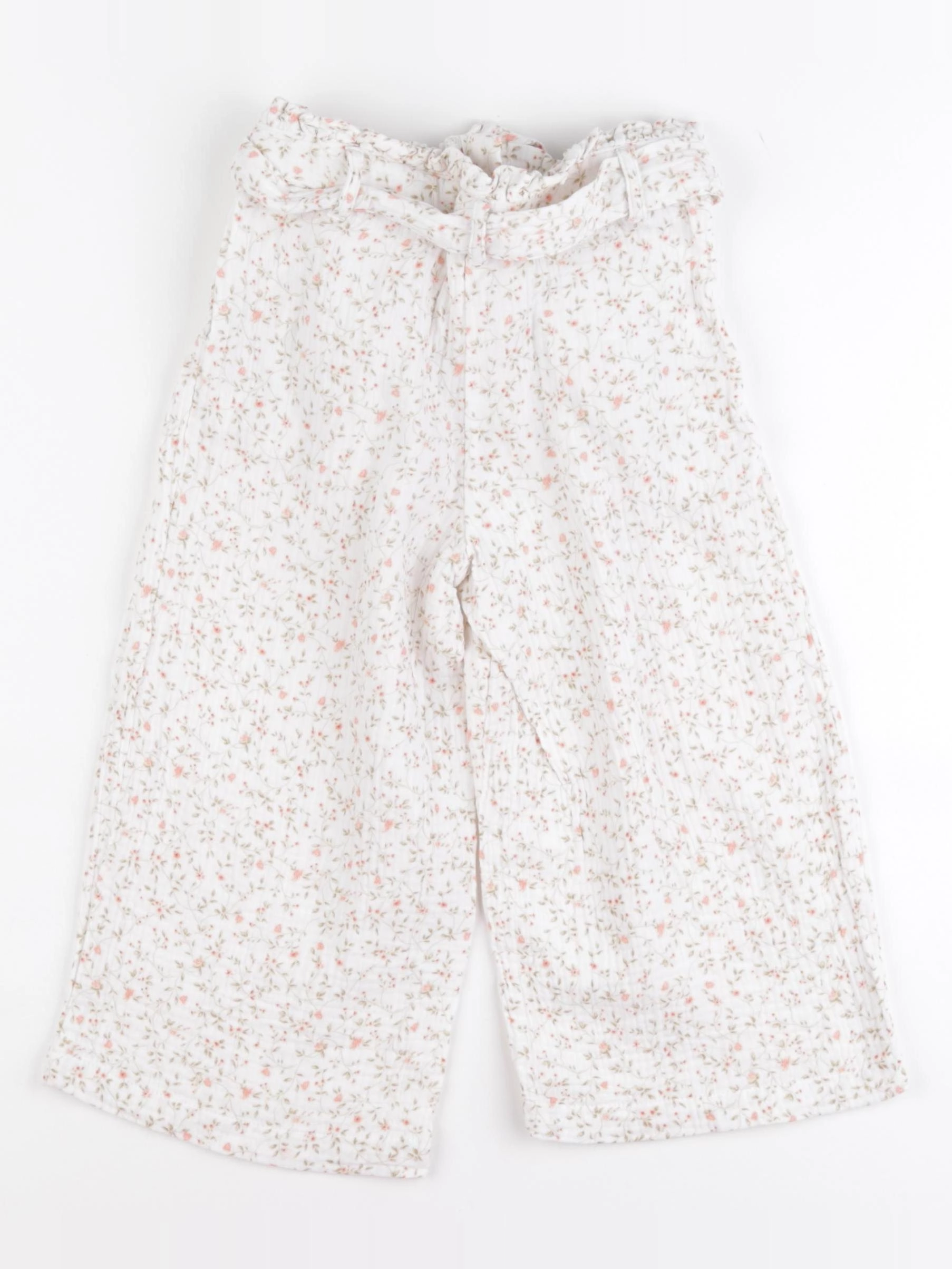 Vertbaudet - pantalon blanc - 5 ans