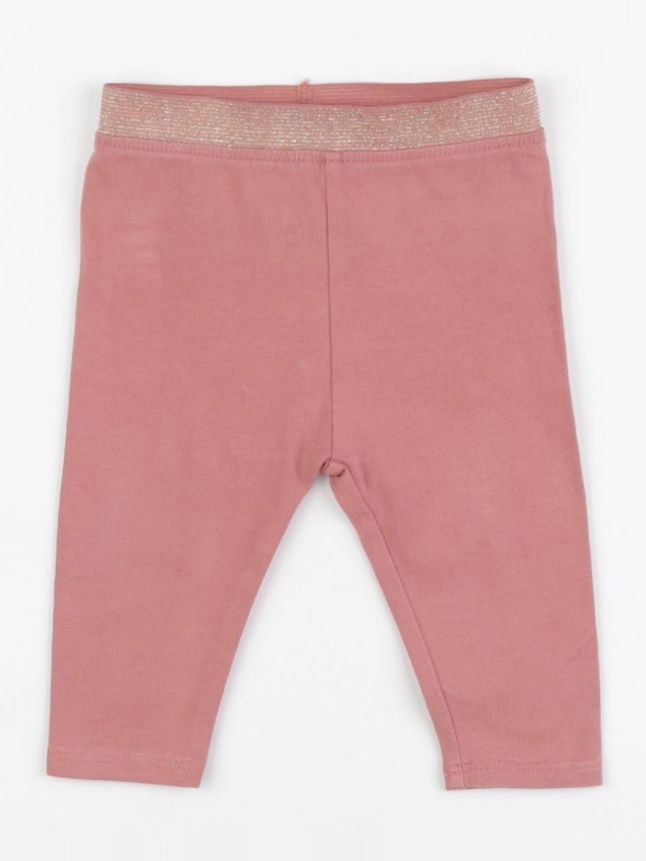 Vertbaudet - legging rose - 3 mois