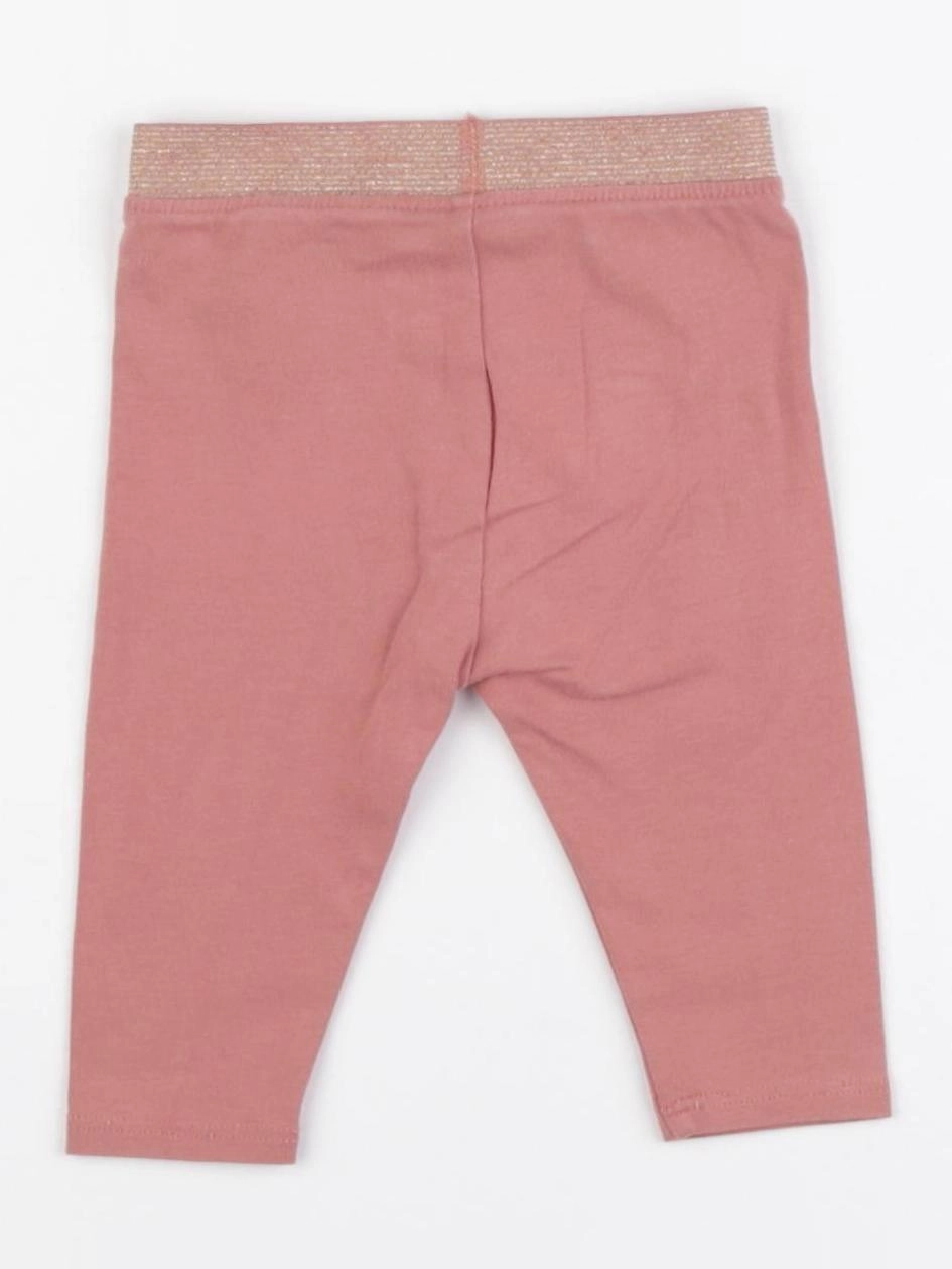 Vertbaudet - legging rose - 3 mois