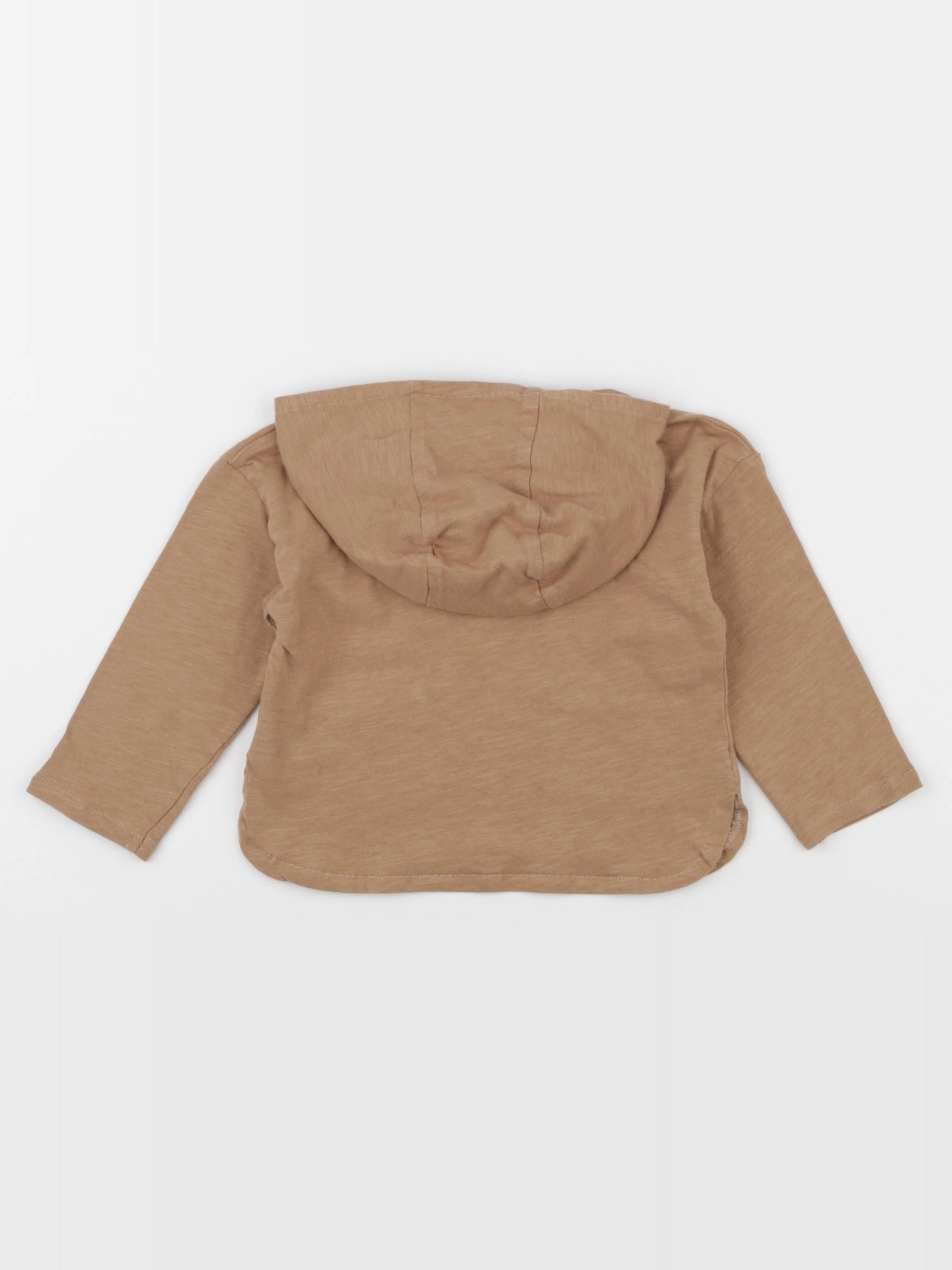 Vertbaudet - tee-shirt marron - 18 mois