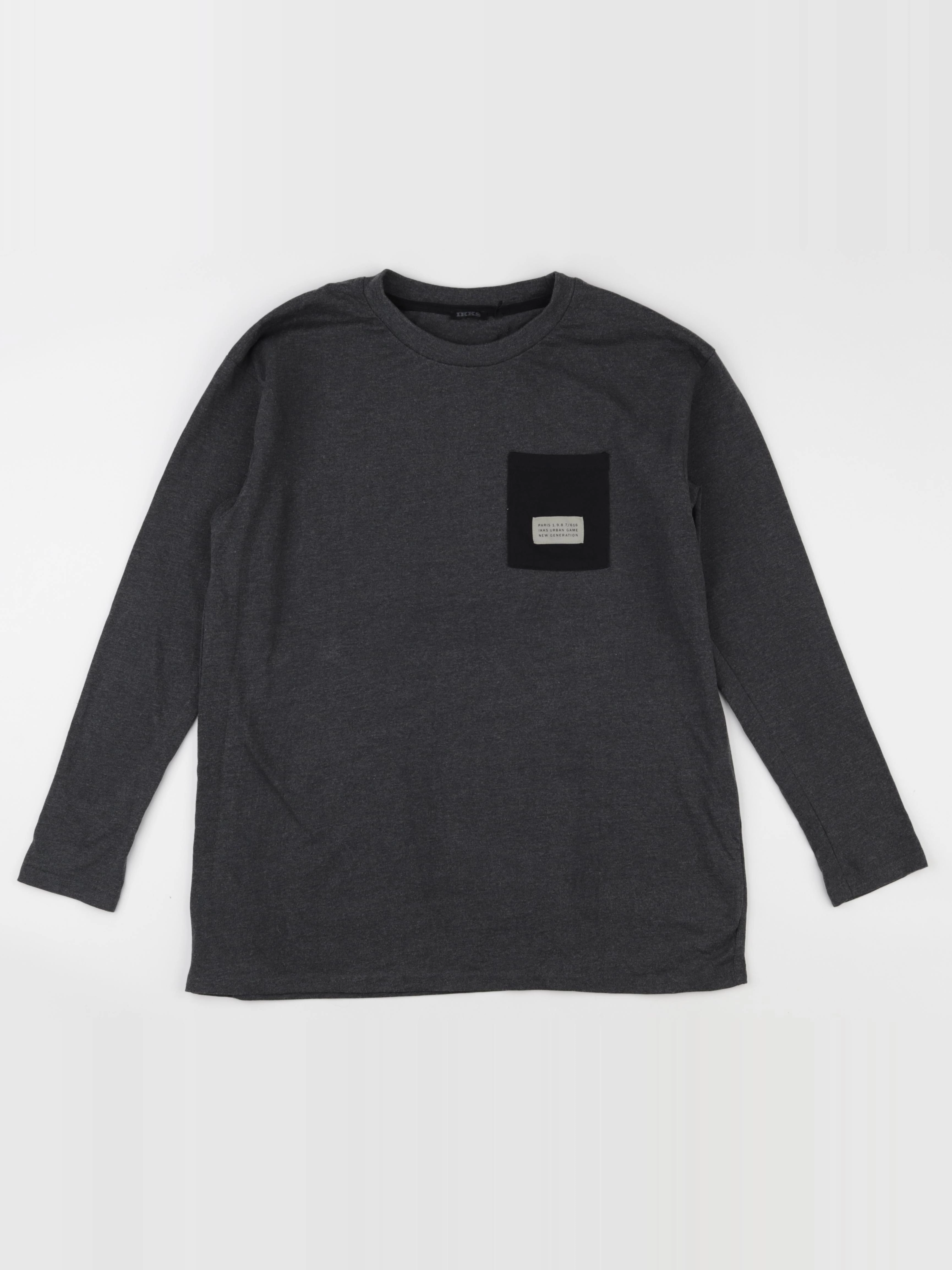 IKKS - tee-shirt gris - 14 ans