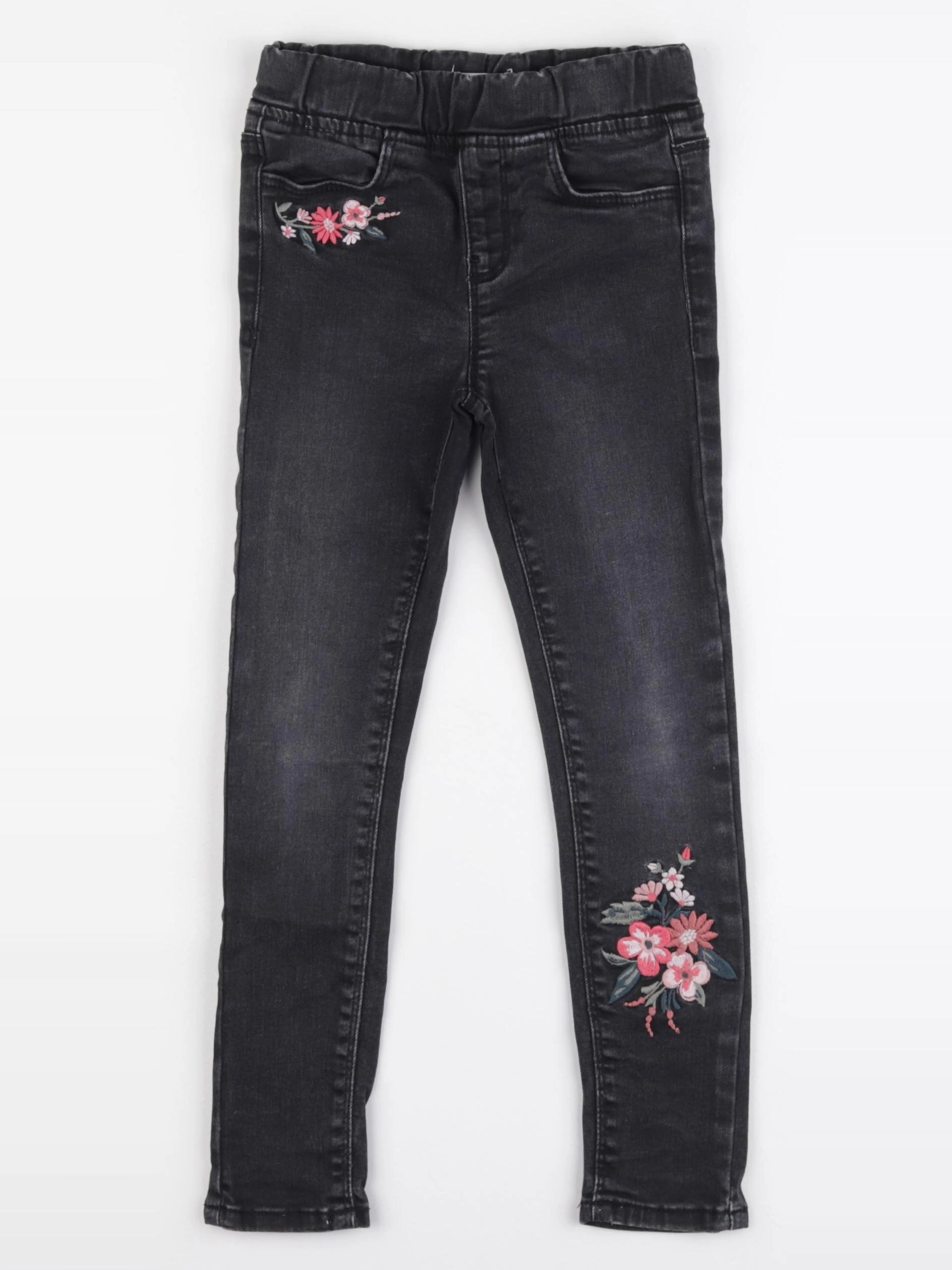 Vertbaudet - jegging noir - 6 ans