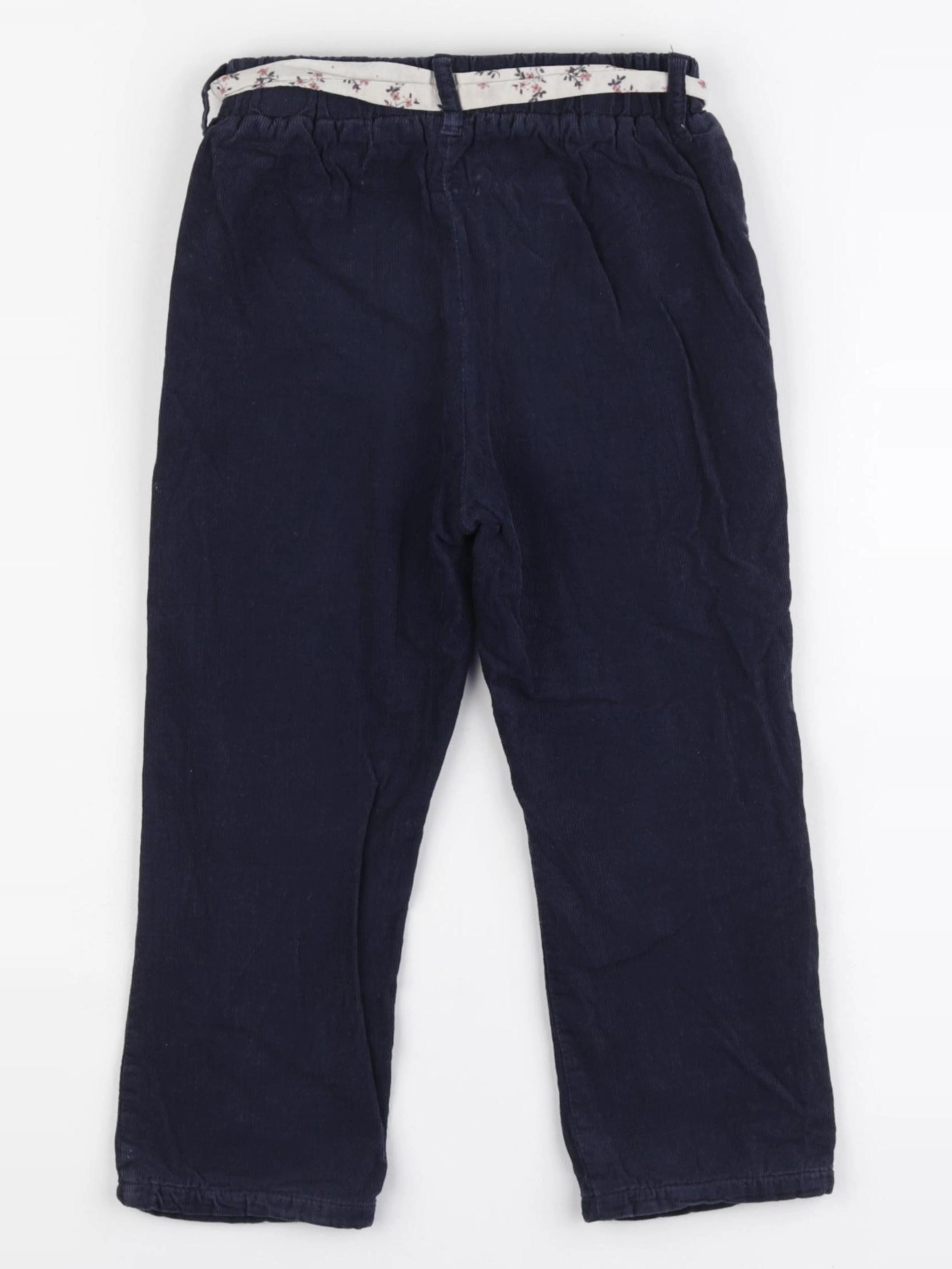 Vertbaudet - pantalon bleu - 36 mois