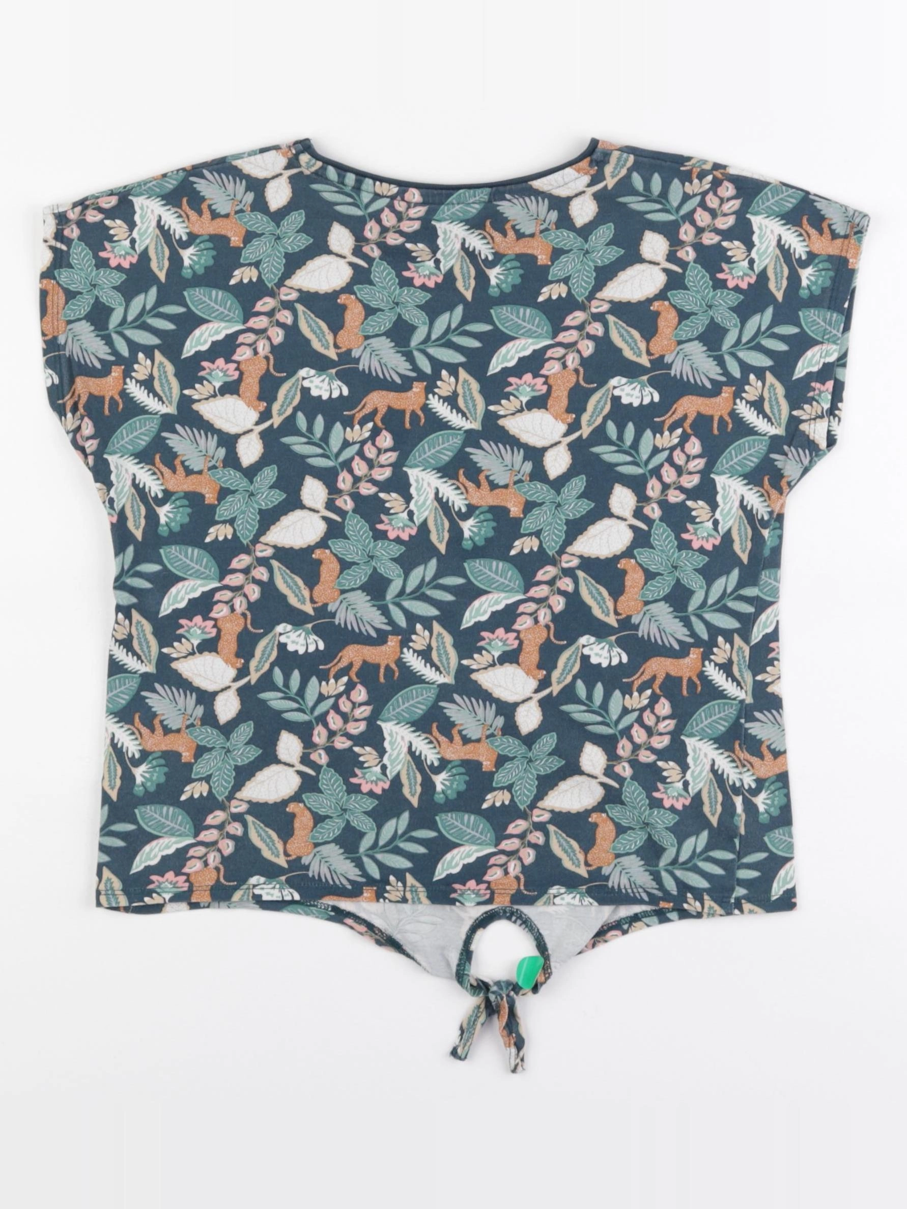 Vertbaudet - tee-shirt vert - 8 ans