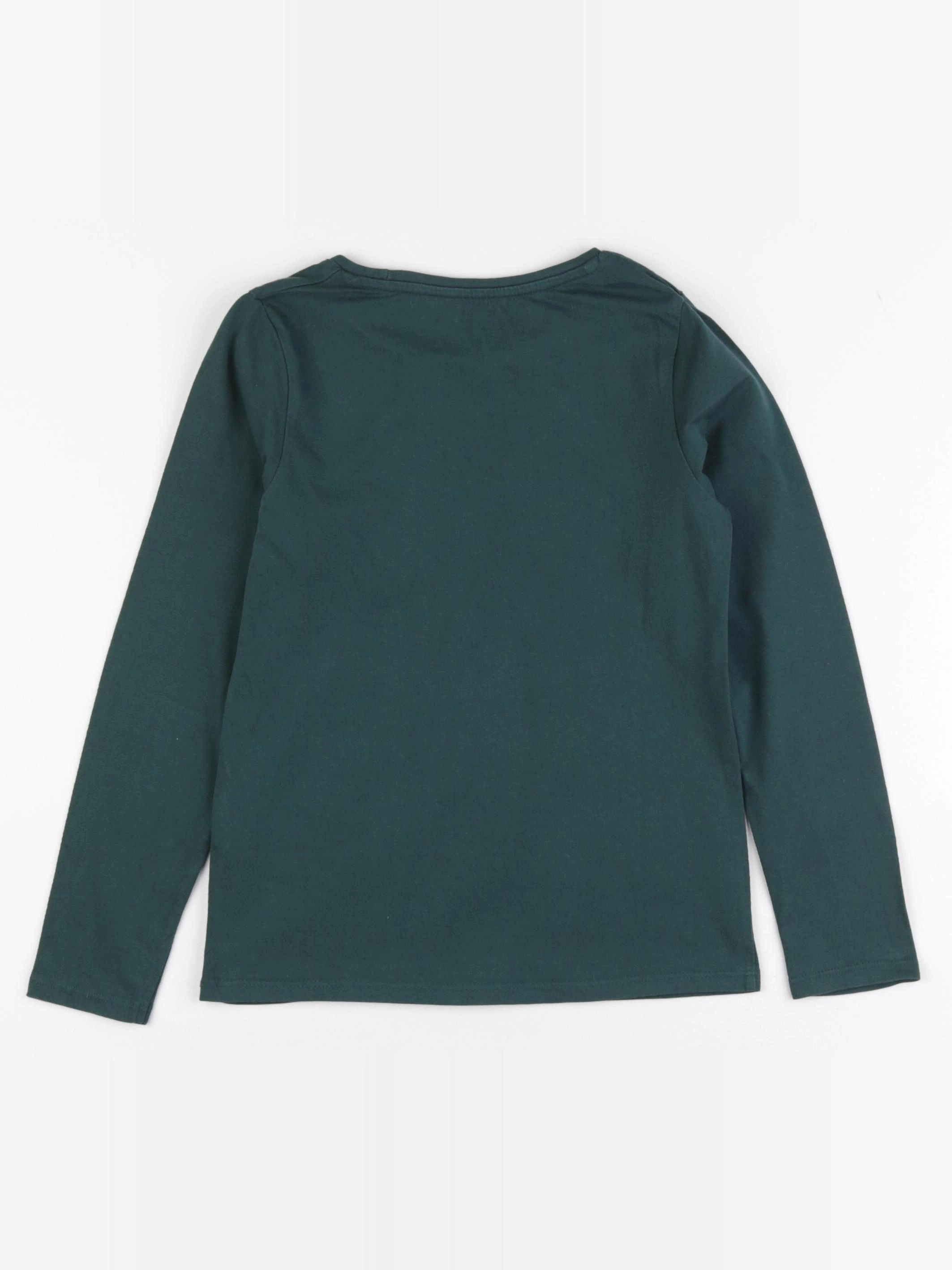 Vertbaudet - tee-shirt vert - 8 ans