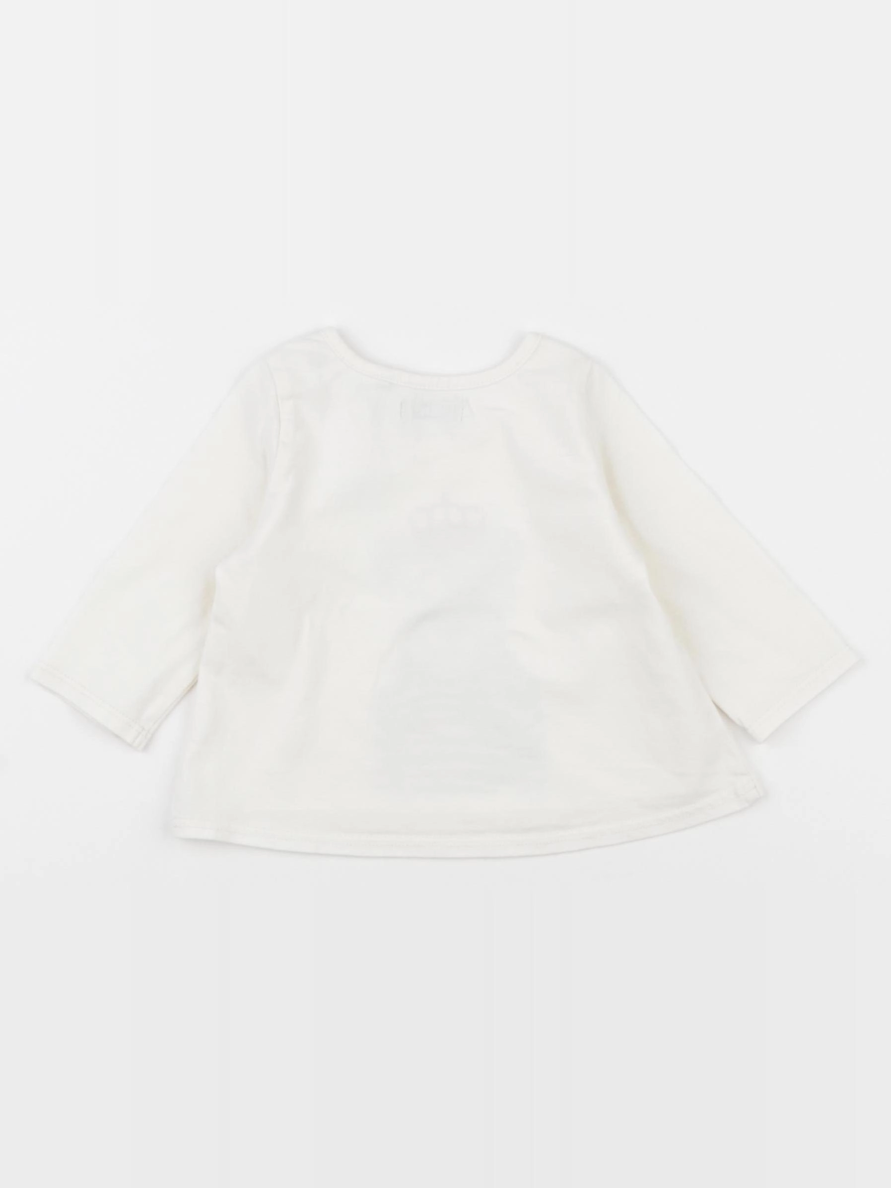 IKKS - tee-shirt beige - 3 mois