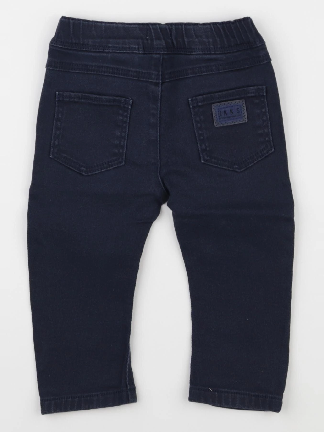 IKKS - pantalon bleu - 12 mois