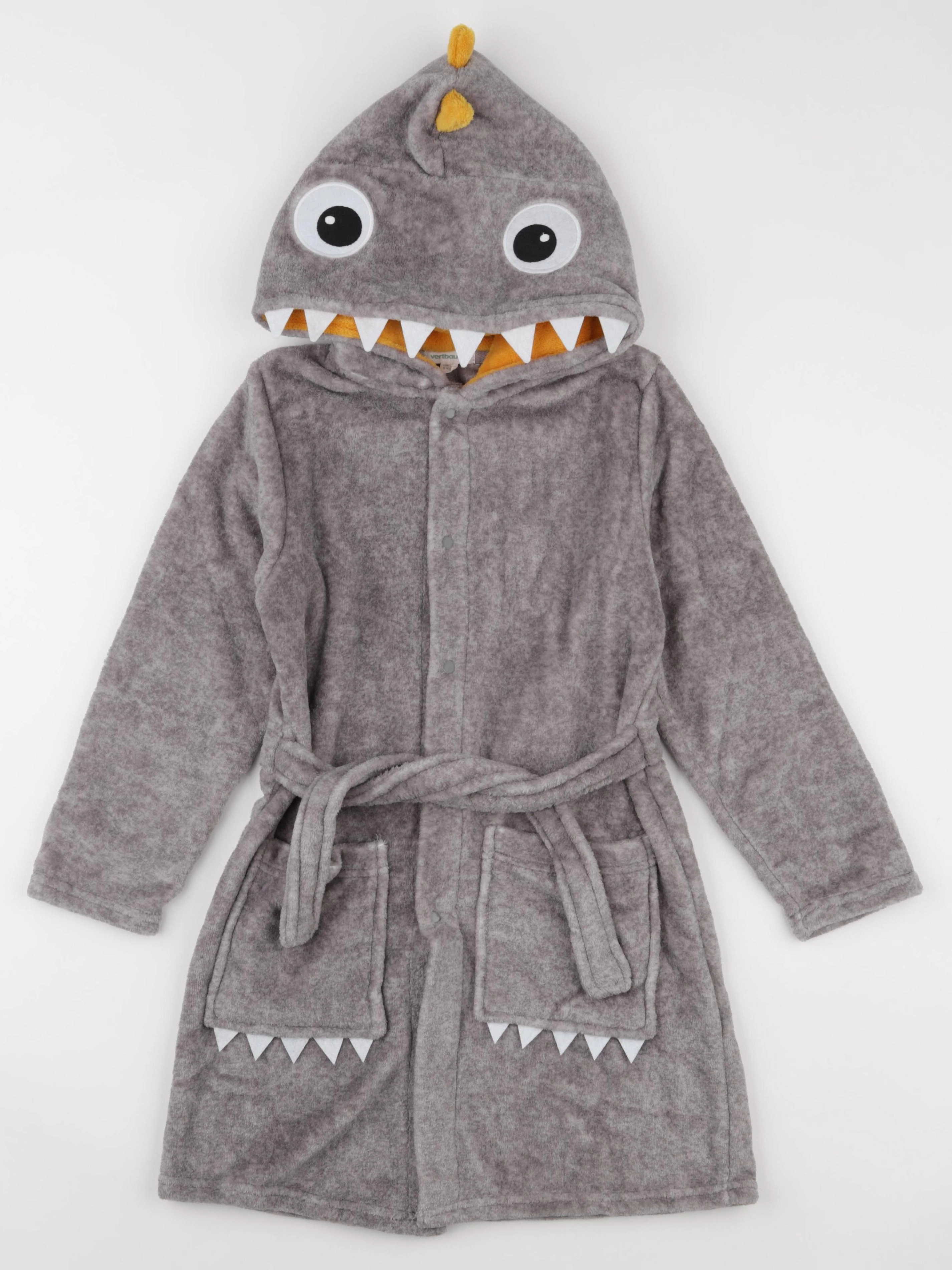 Vertbaudet - sur-pyjama gris - 8 ans