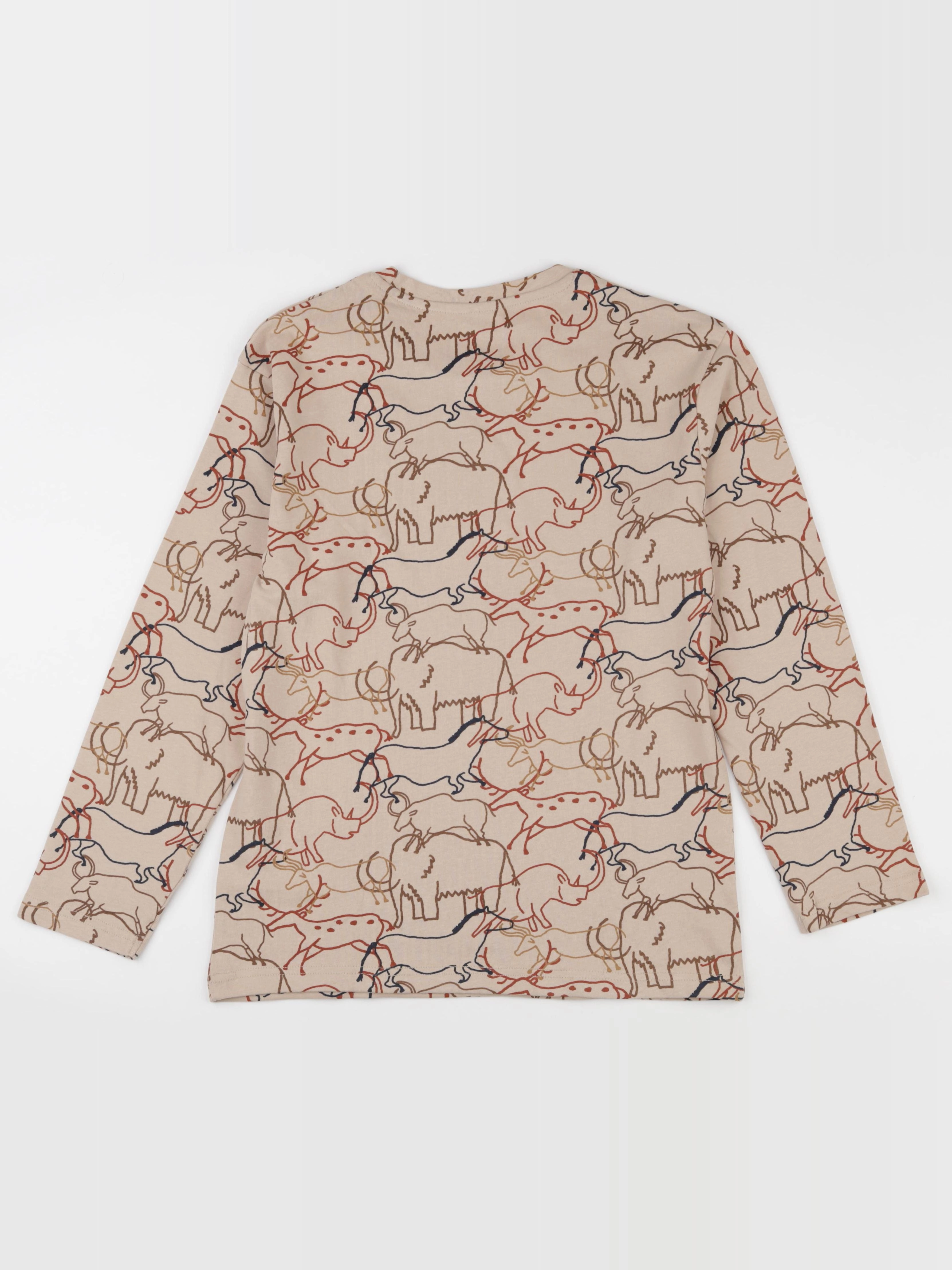 Vertbaudet - tee-shirt beige - 14 ans