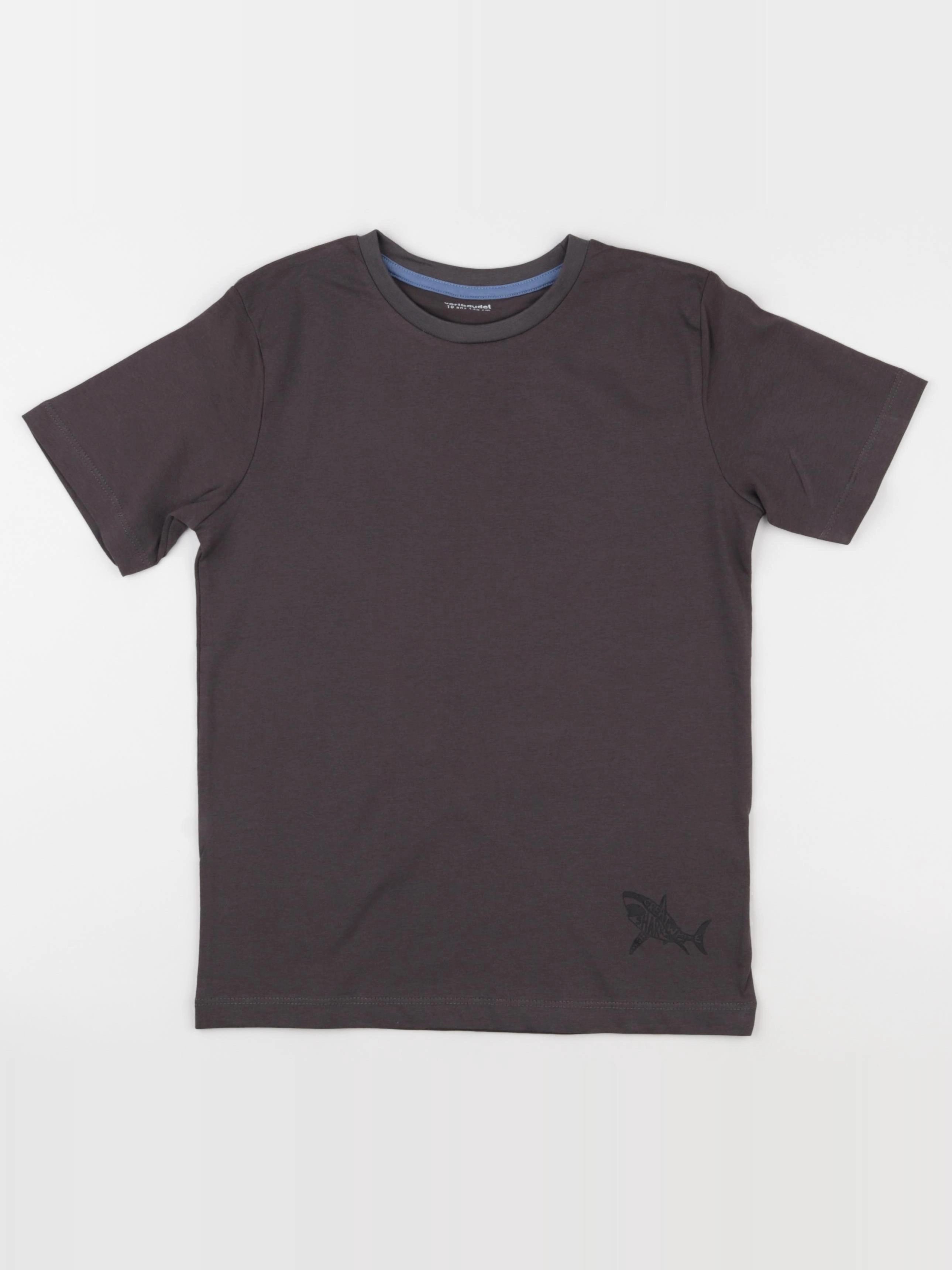 Vertbaudet - tee-shirt marron - 10 ans