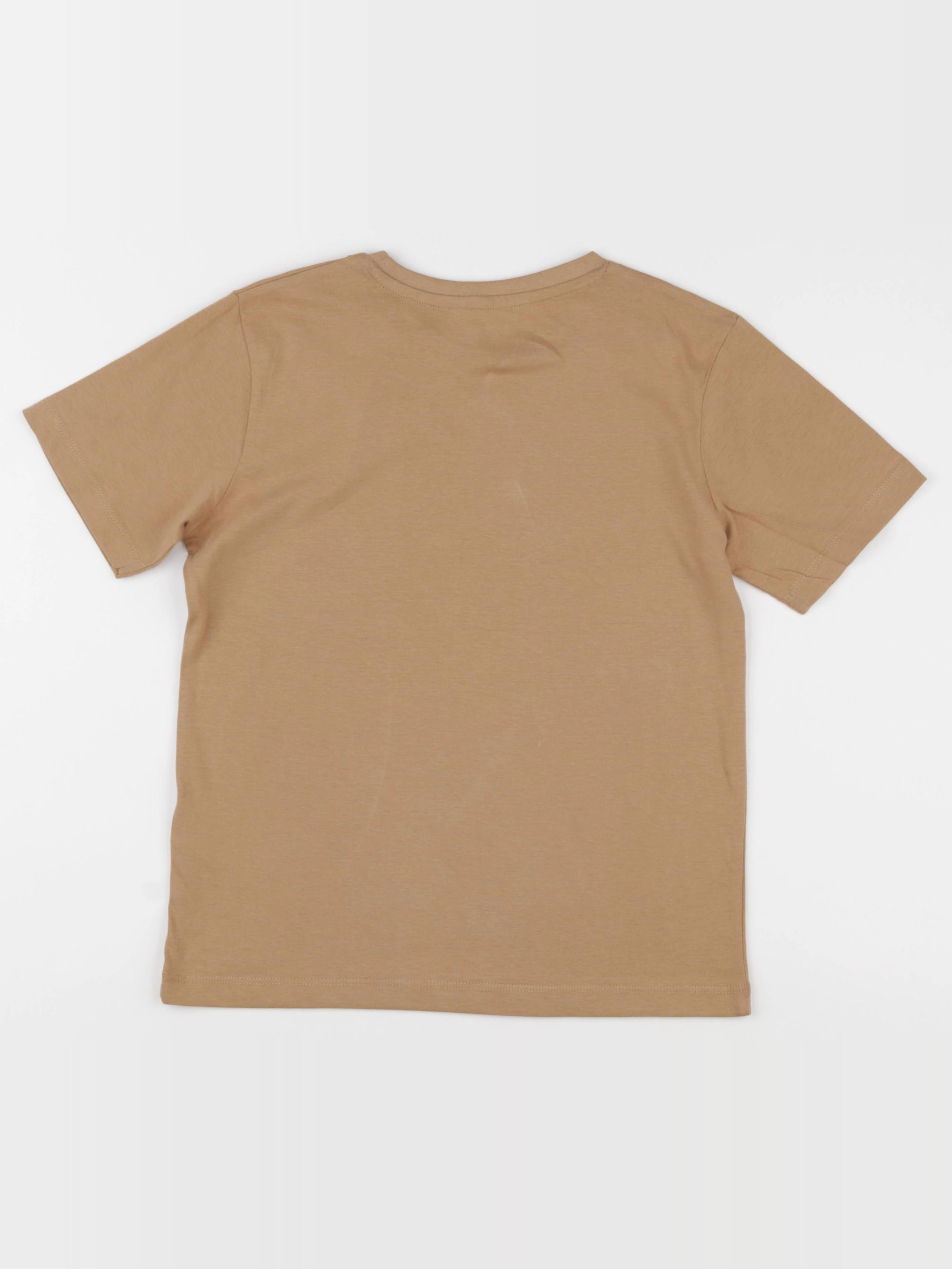 Vertbaudet - tee-shirt marron - 10 ans