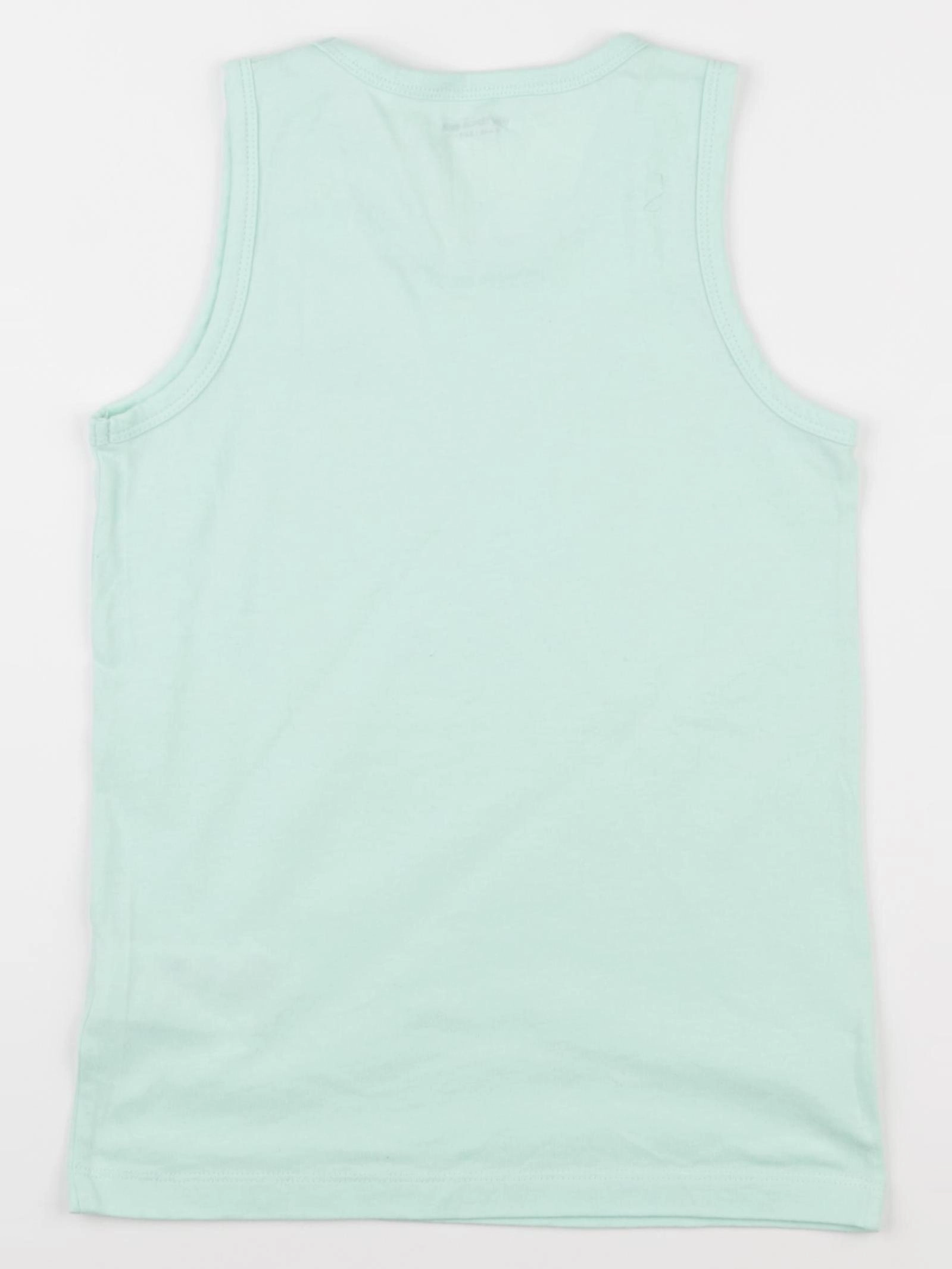 Vertbaudet - débardeur vert - 8 ans