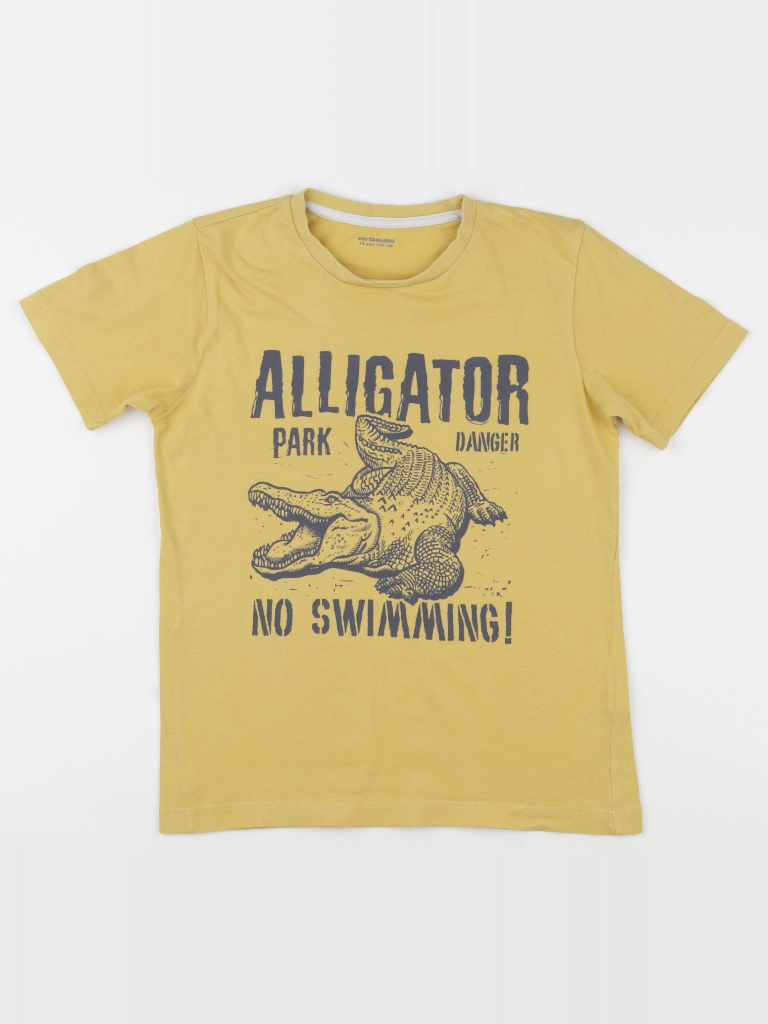 Vertbaudet - tee-shirt jaune - 10 ans