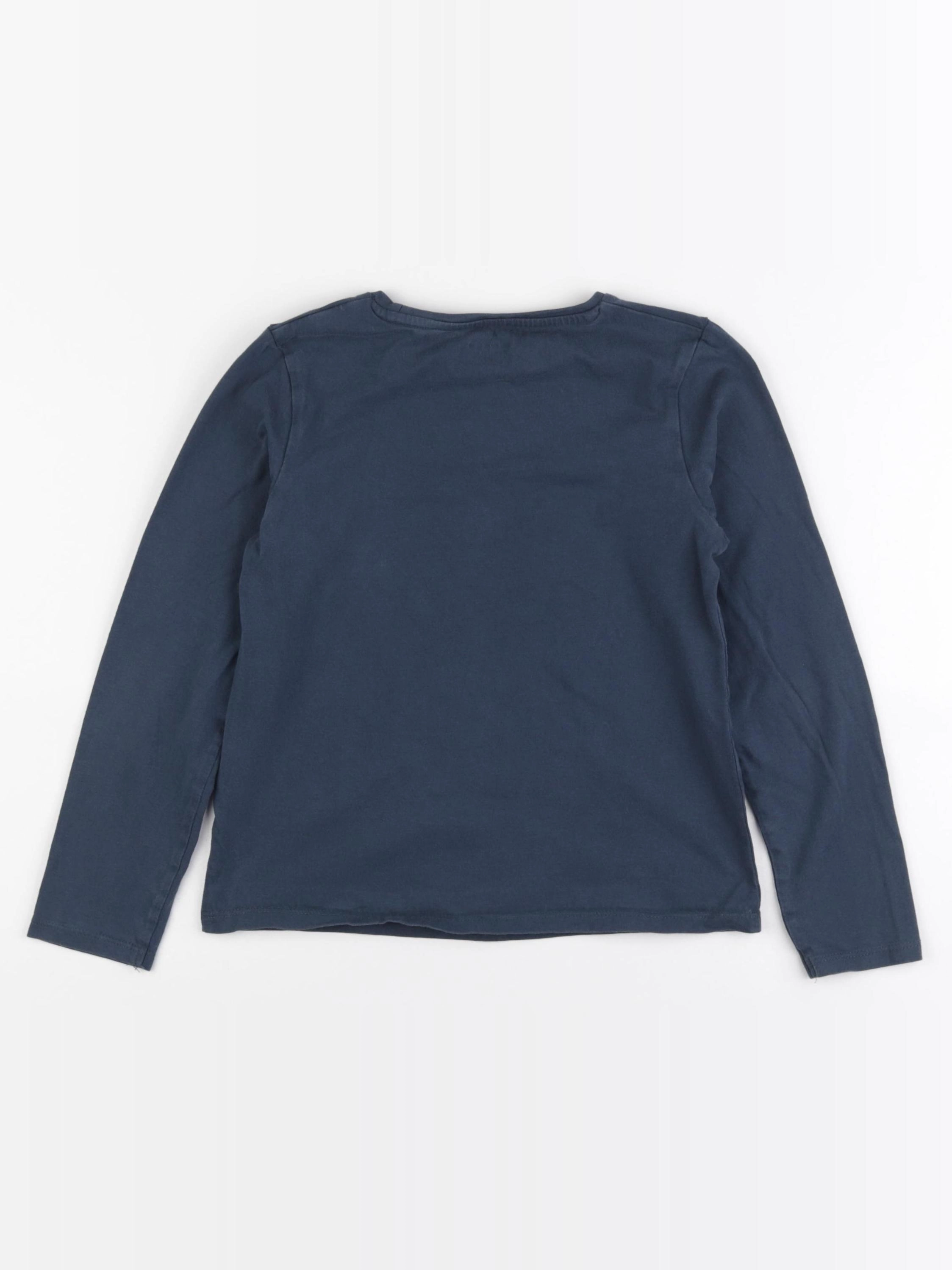 Vertbaudet - tee-shirt bleu - 8 ans
