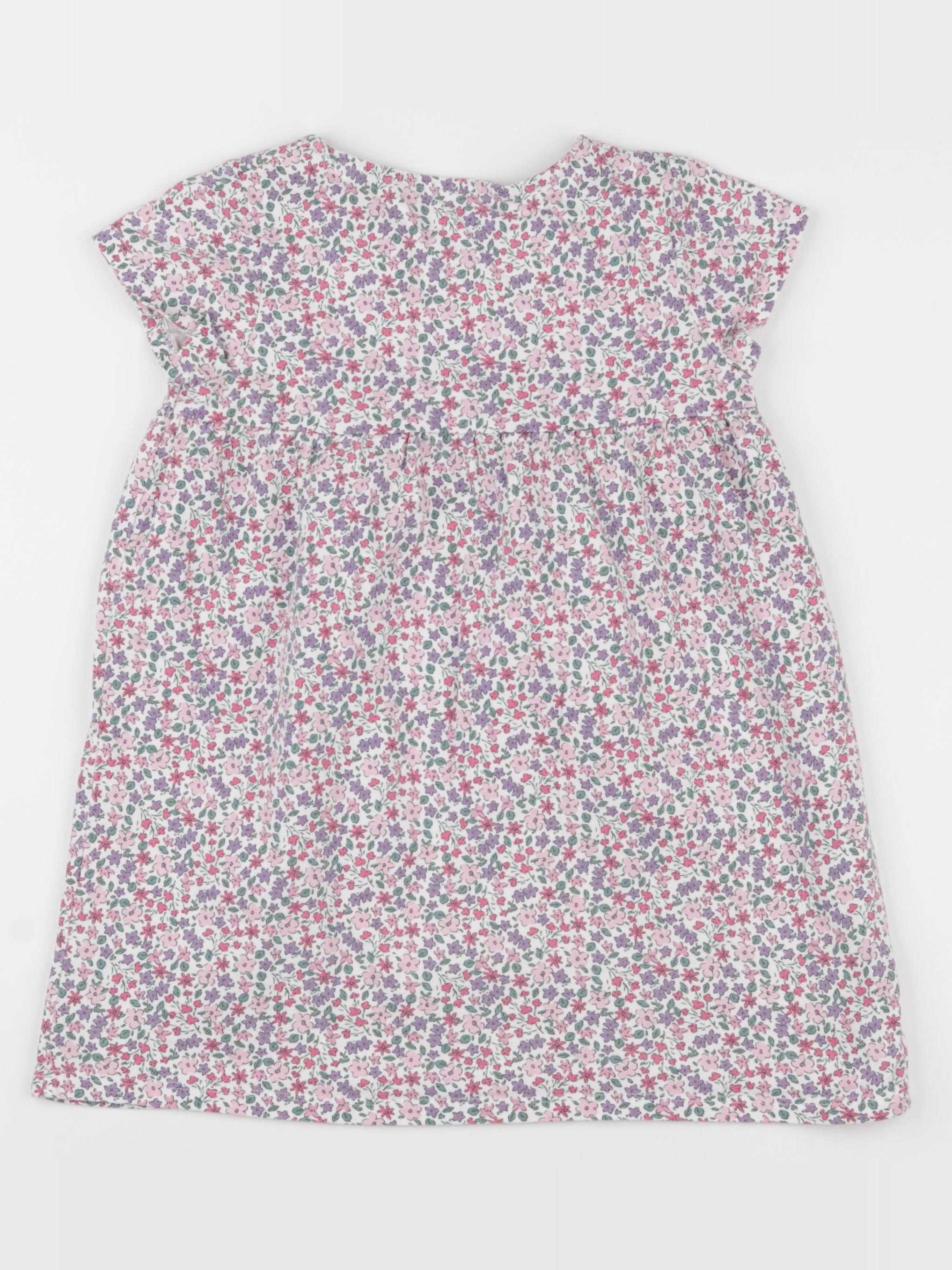 Vertbaudet - robe violet - 5 ans