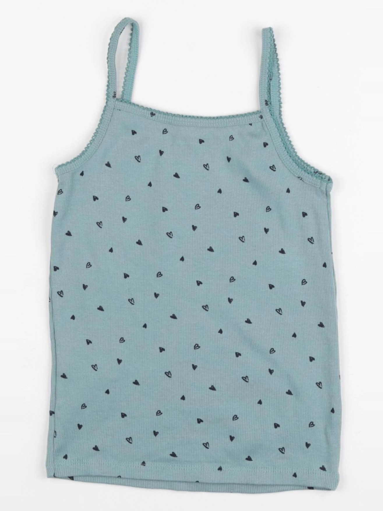 Vertbaudet - maillot de corps vert - 8 ans