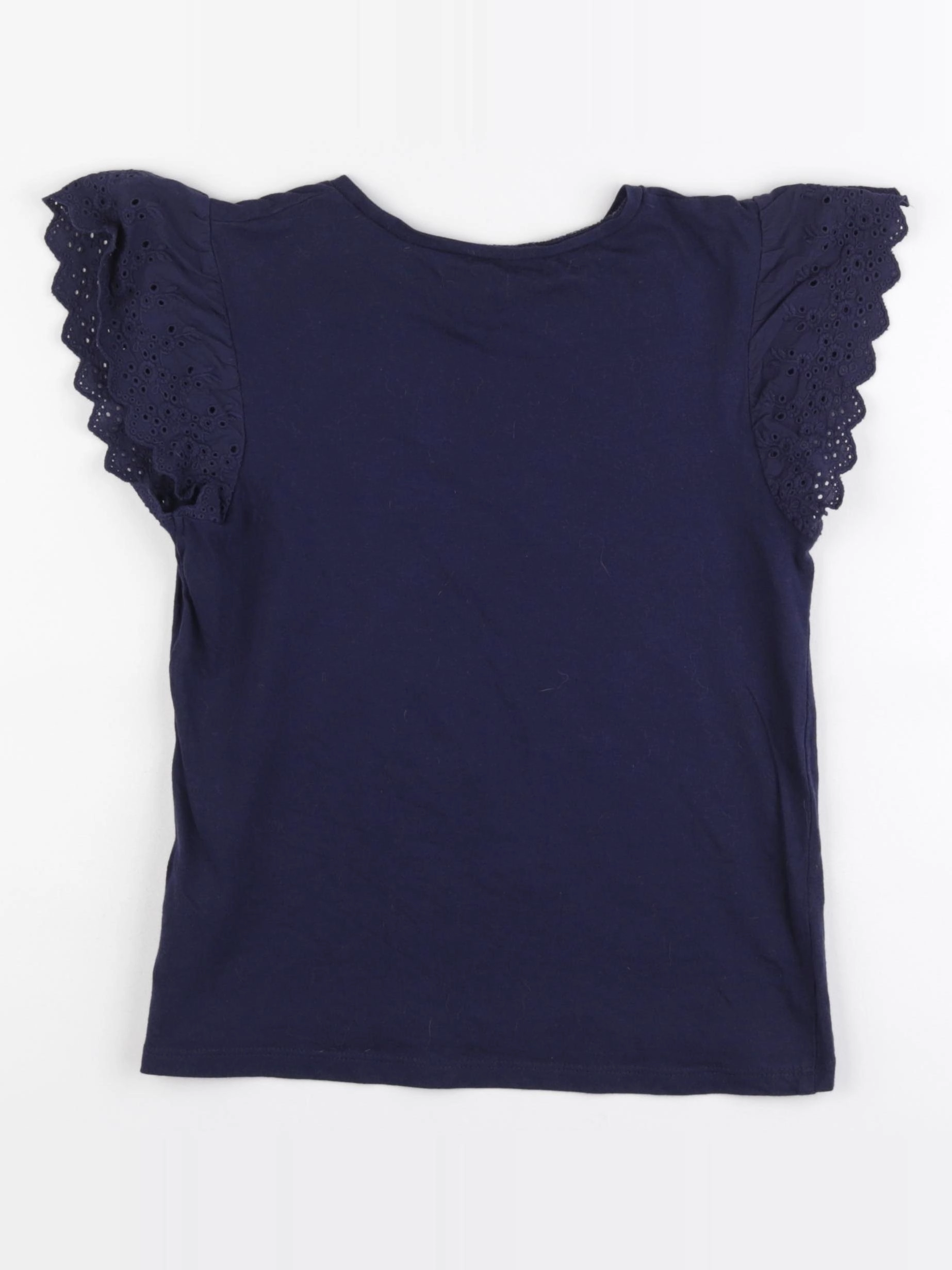 Vertbaudet - tee-shirt bleu - 9 ans