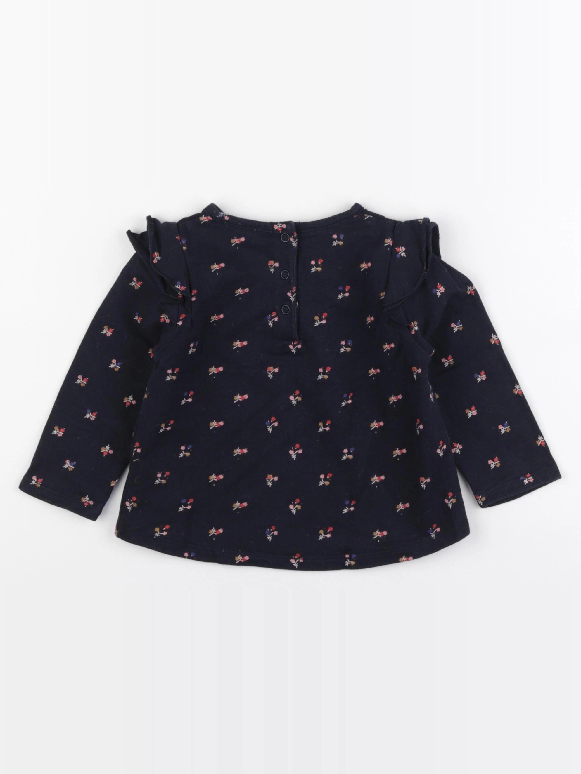 Boutchou - tee-shirt bleu - 24 mois