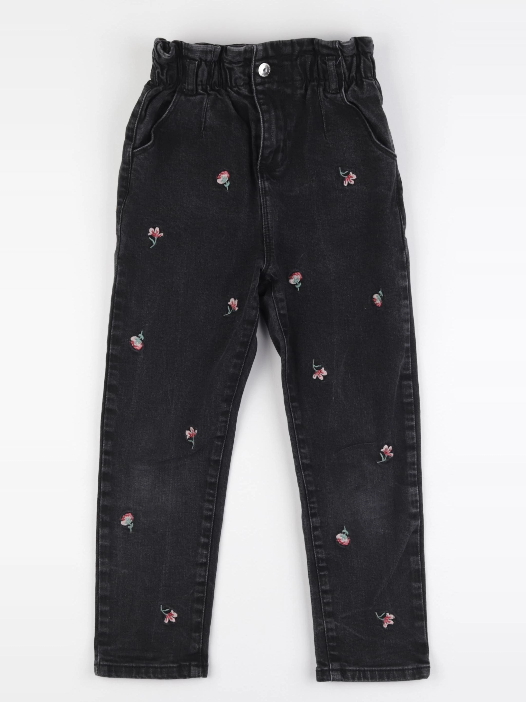 Vertbaudet - jean gris - 8 ans