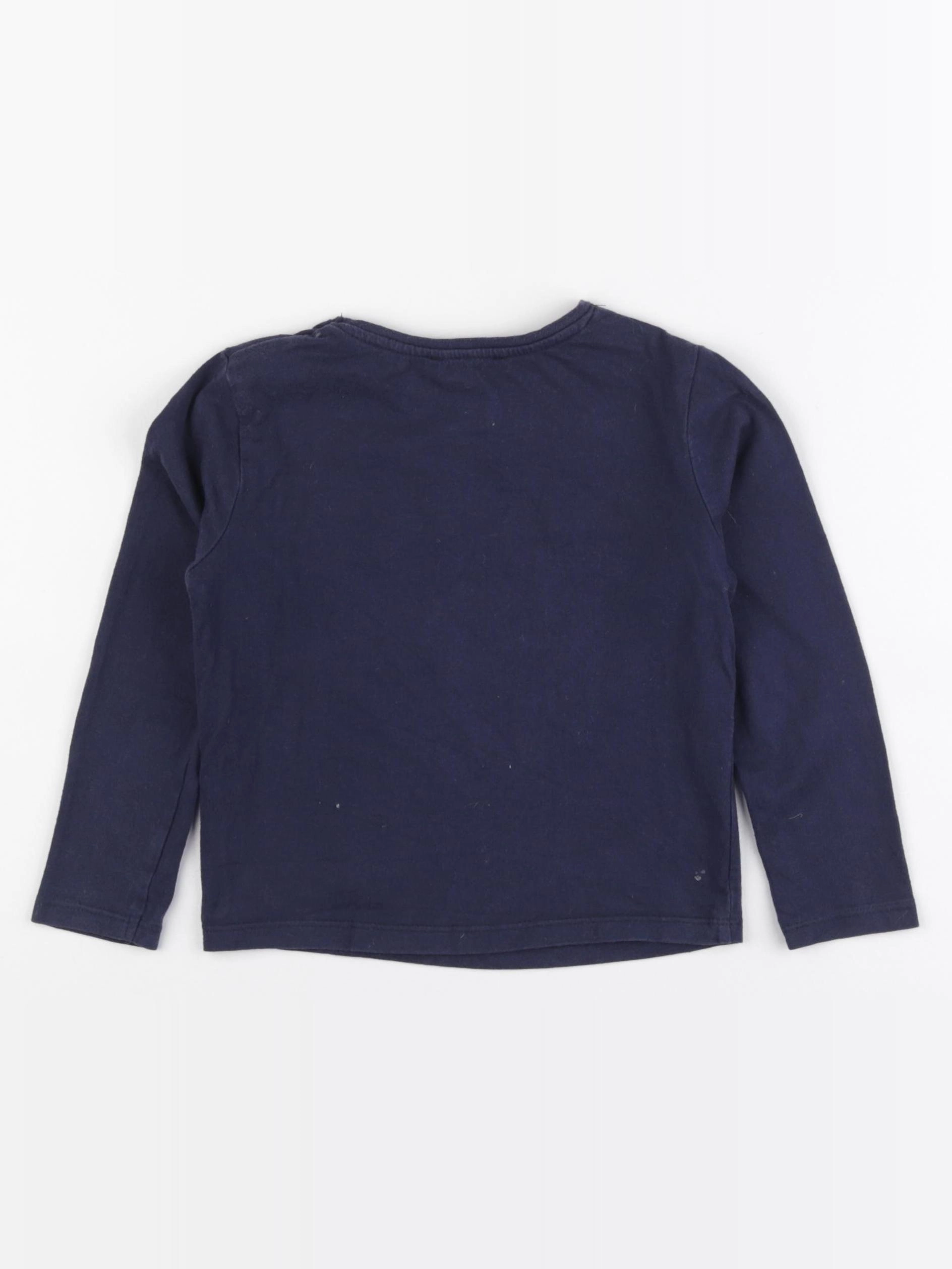 Okaidi - tee-shirt bleu - 4 ans