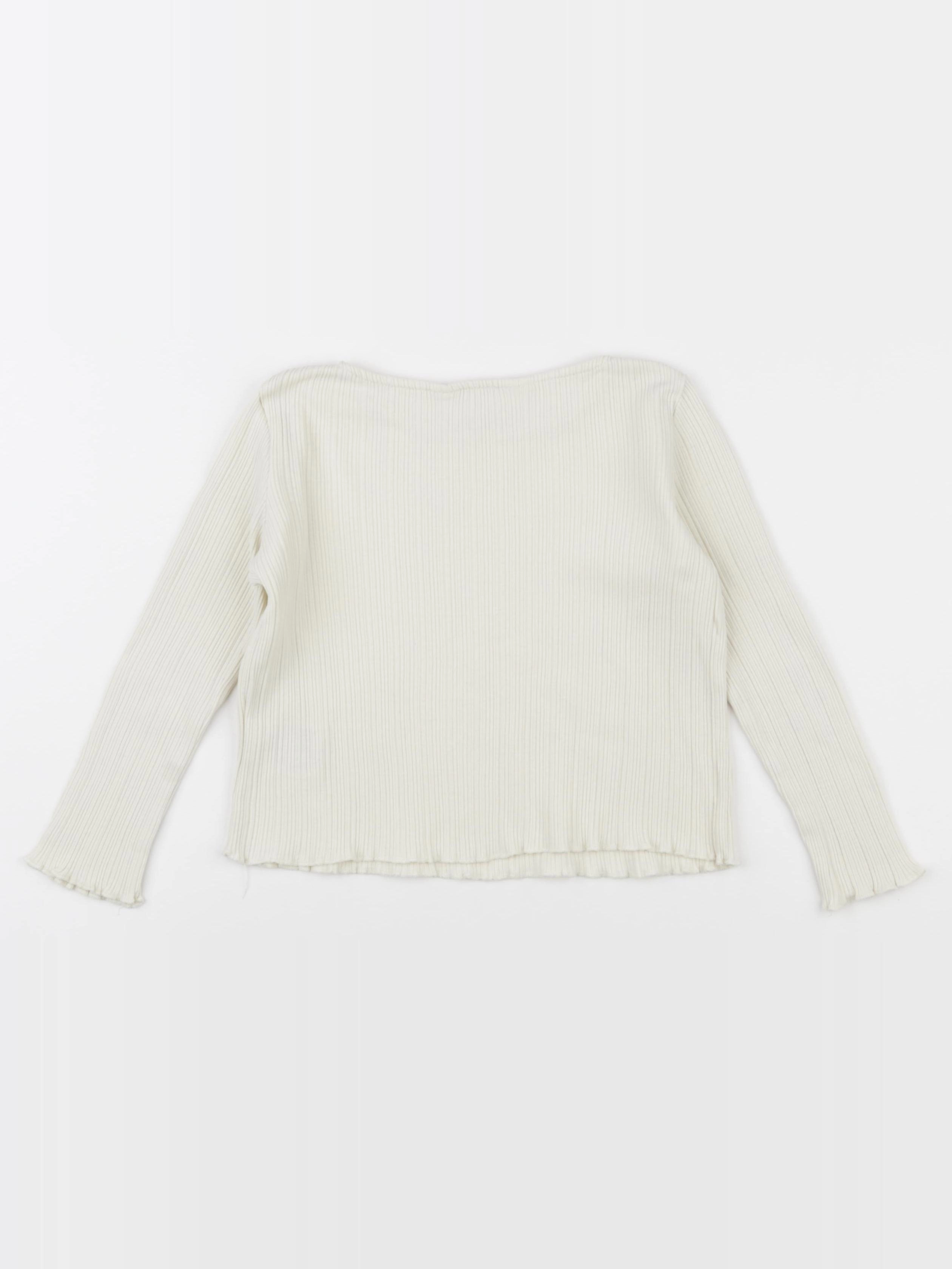 H&M - tee-shirt jaune - 4/6 ans