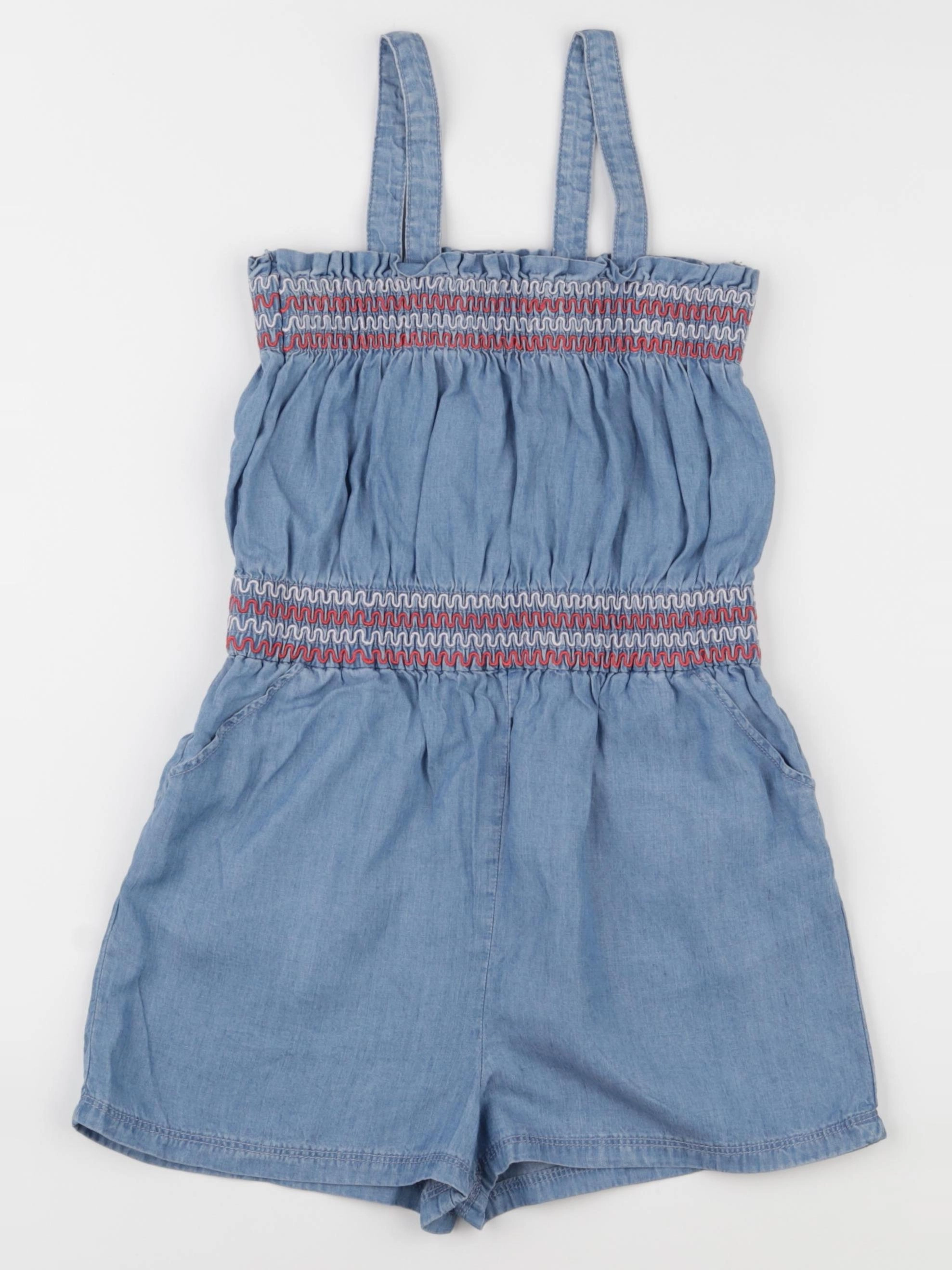 Okaidi - combinaison bleu - 8 ans