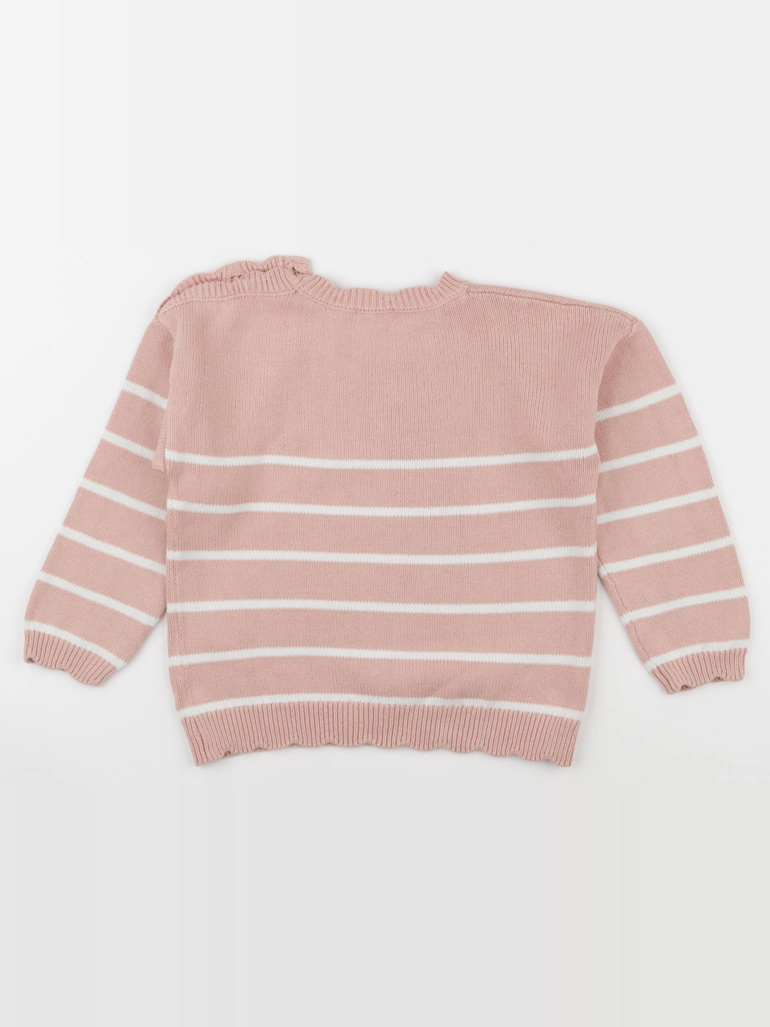 Vertbaudet - pull rose - 6 ans