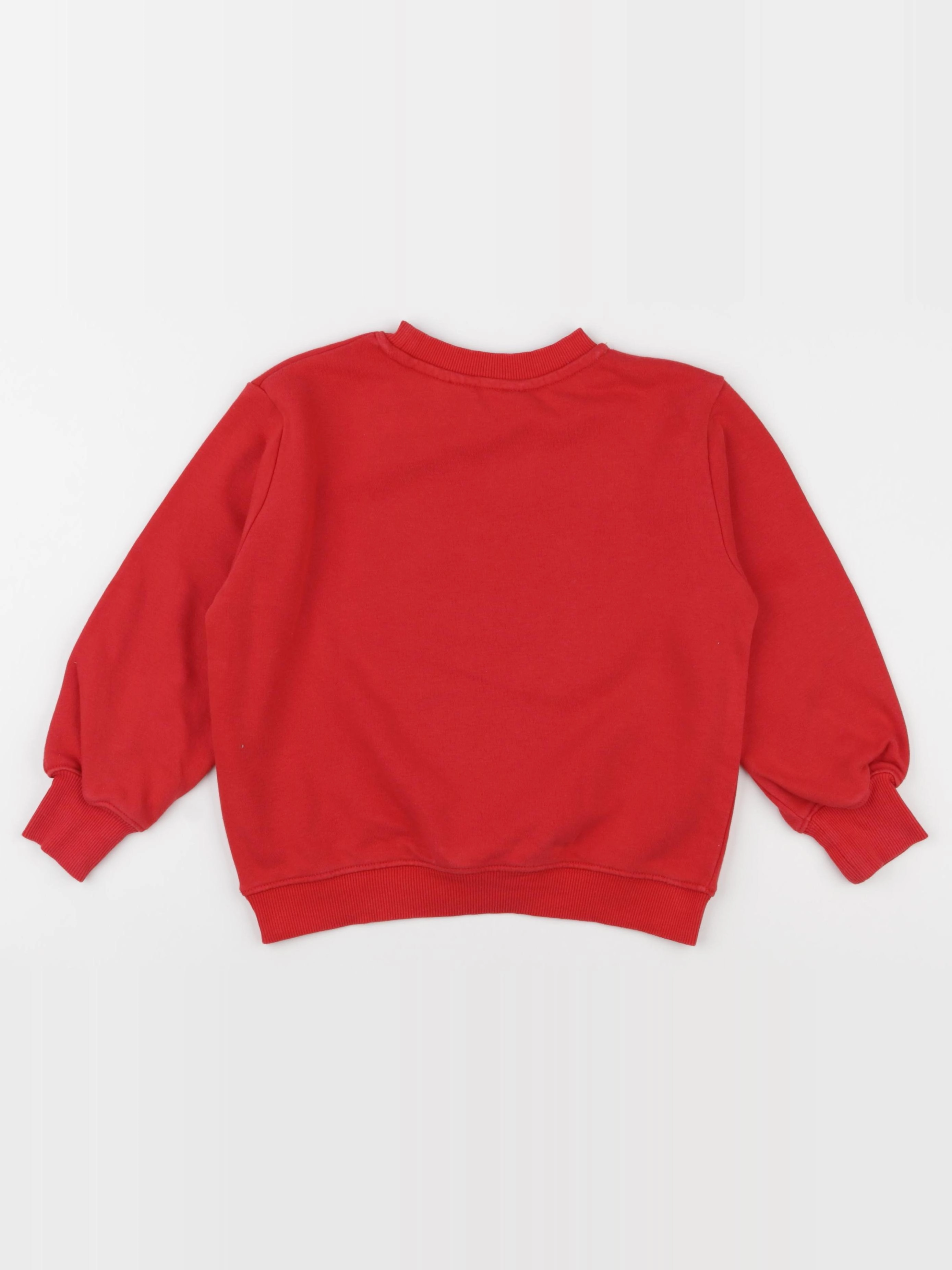 H&M - sweat rouge - 4/6 ans