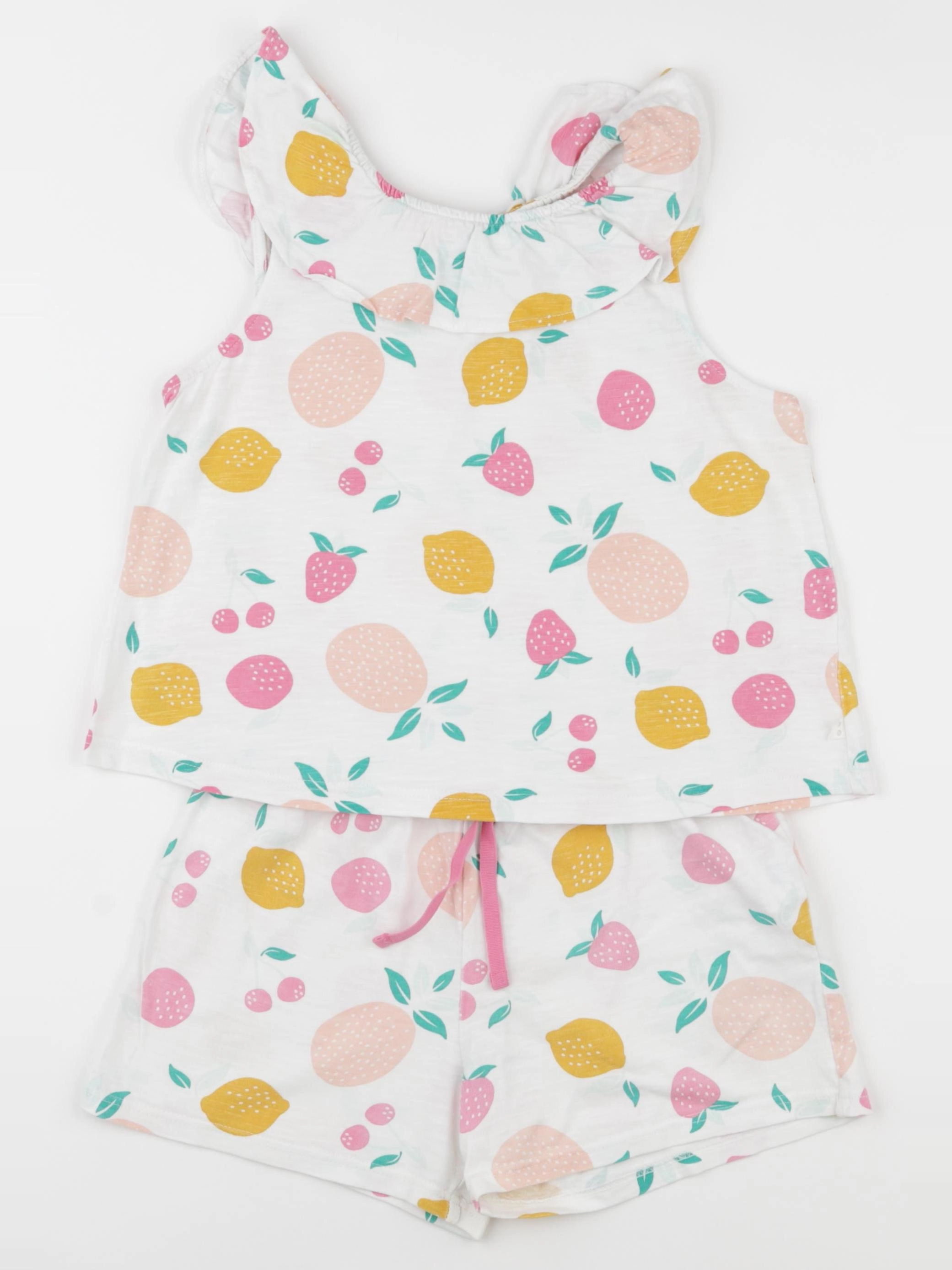 Okaidi - ensemble blanc - 8 ans