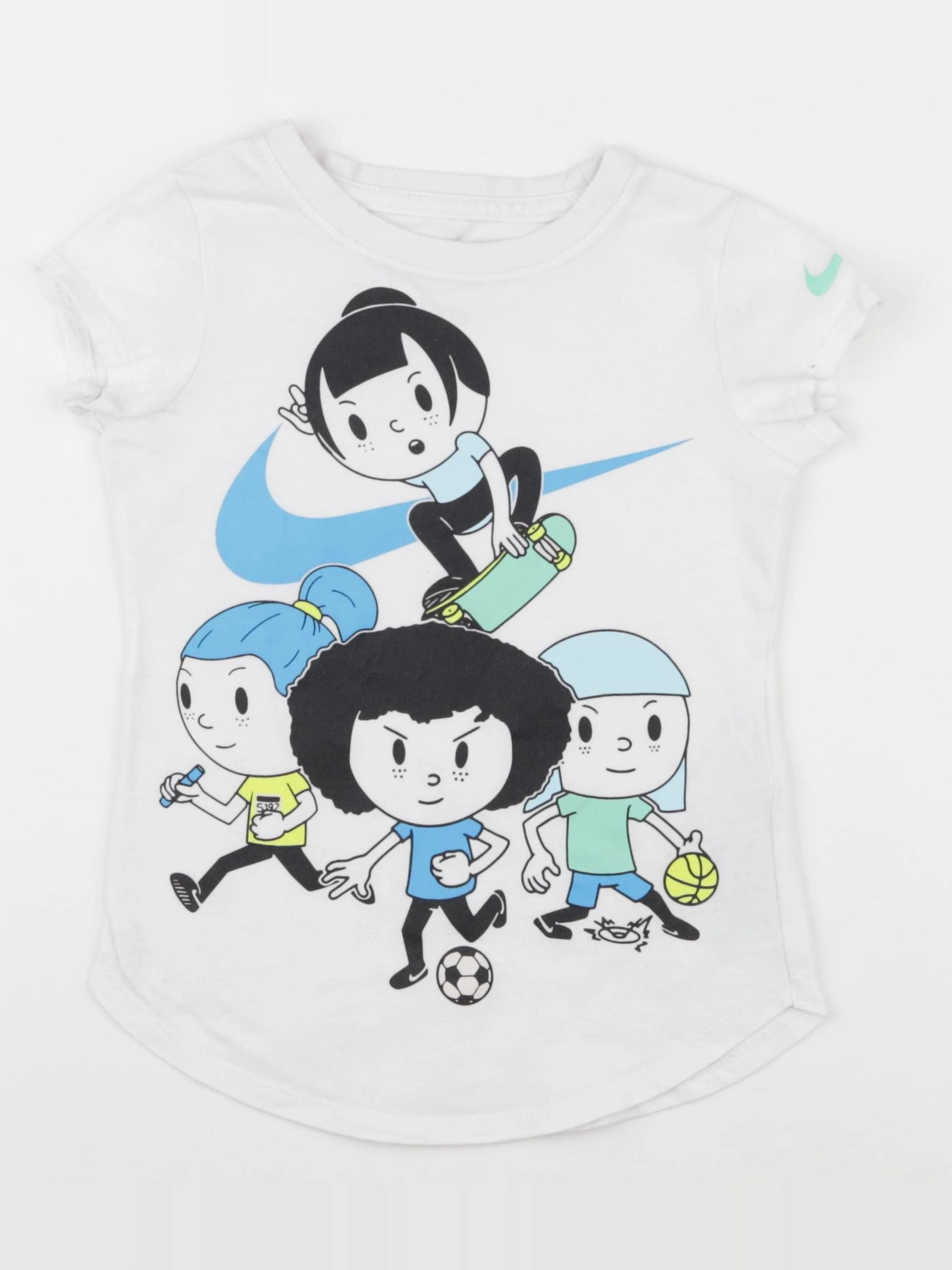 Nike - tee-shirt blanc - 3/4 ans