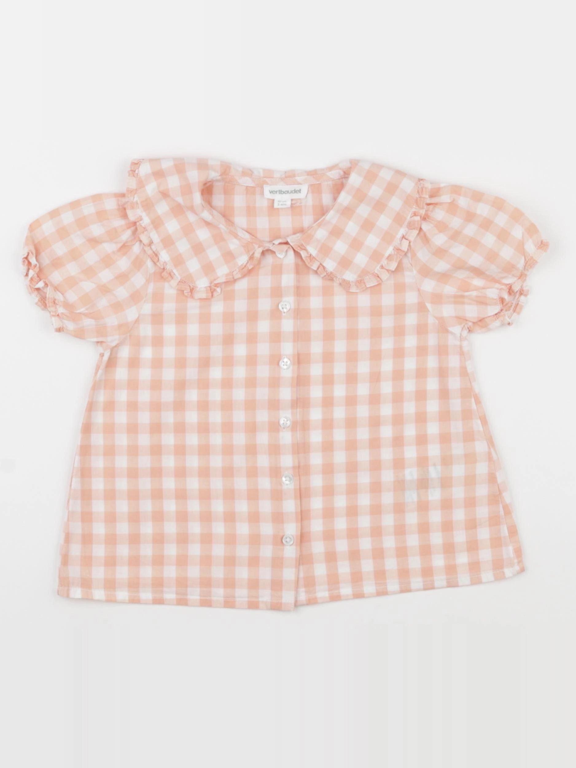 Vertbaudet - blouse rose - 3 ans