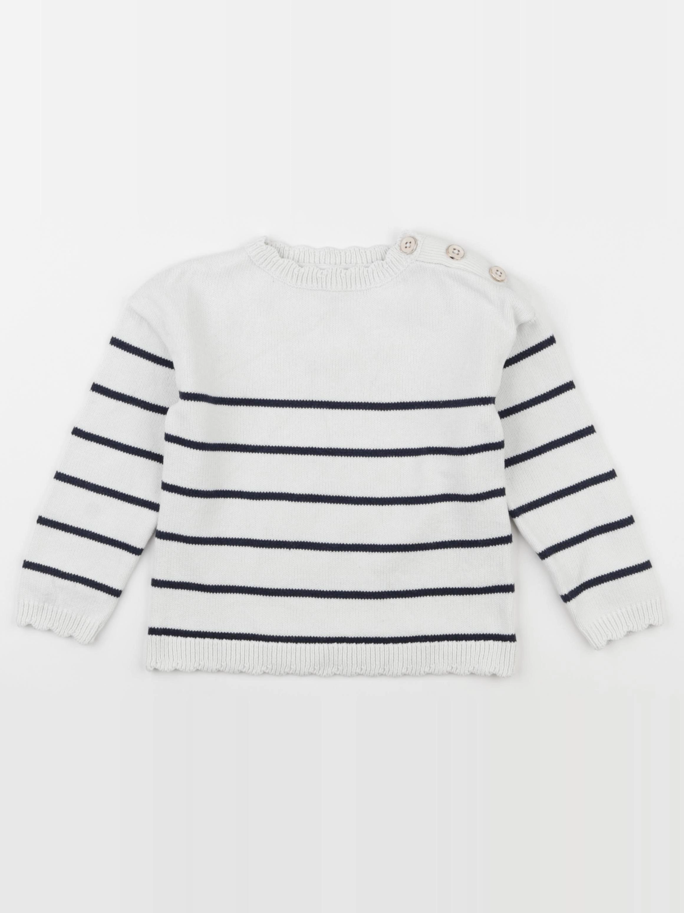 Vertbaudet - pull bleu - 4 ans