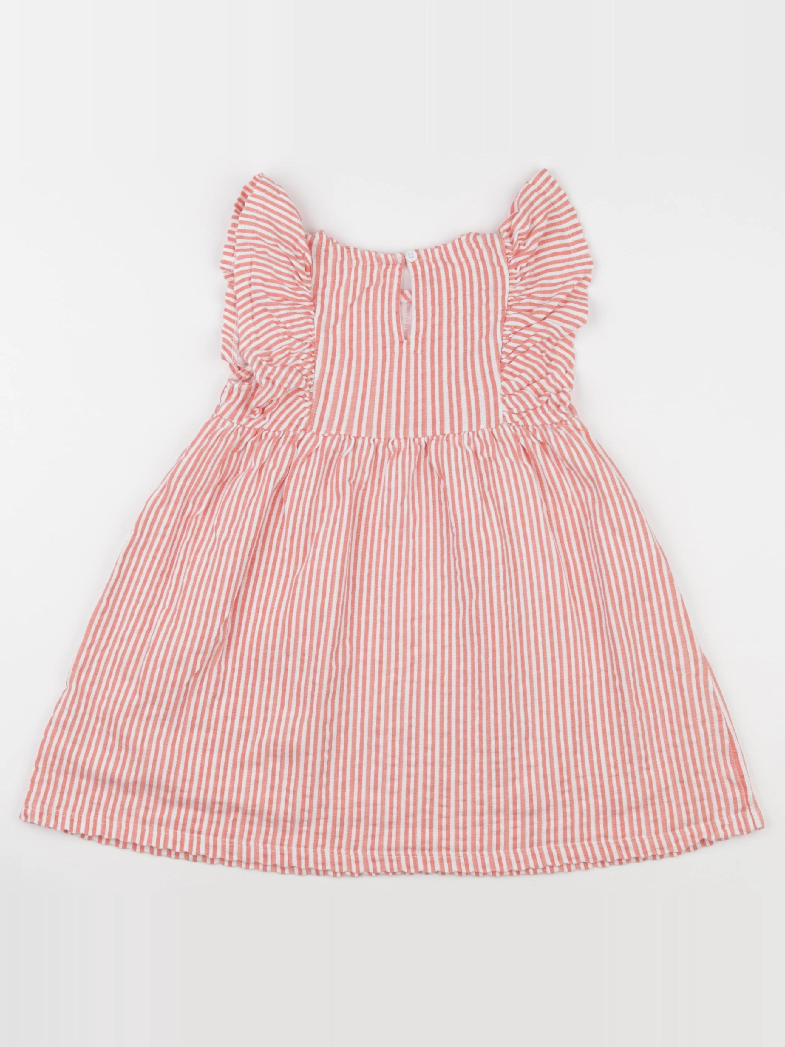 Vertbaudet - robe rouge - 4 ans