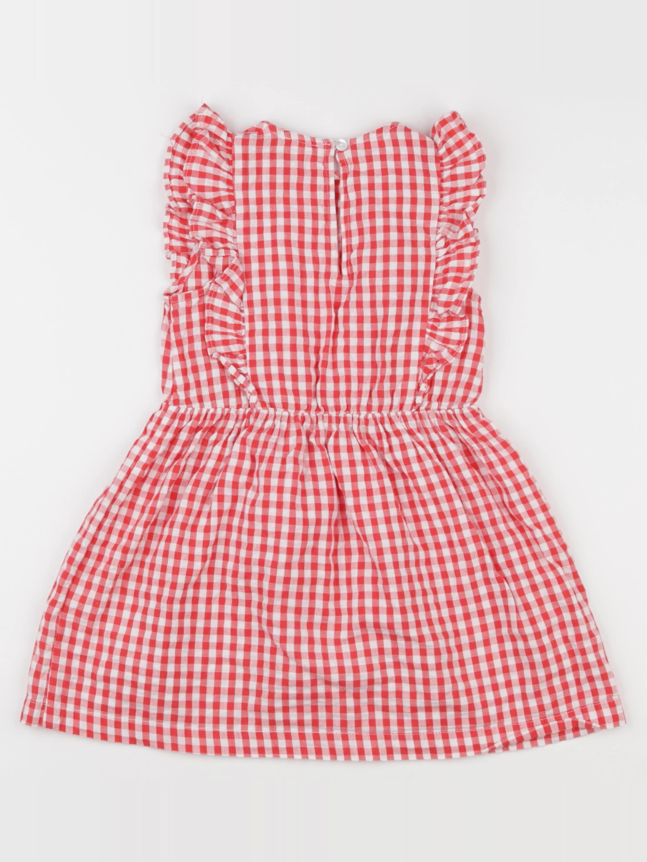 Vertbaudet - robe rouge - 4 ans