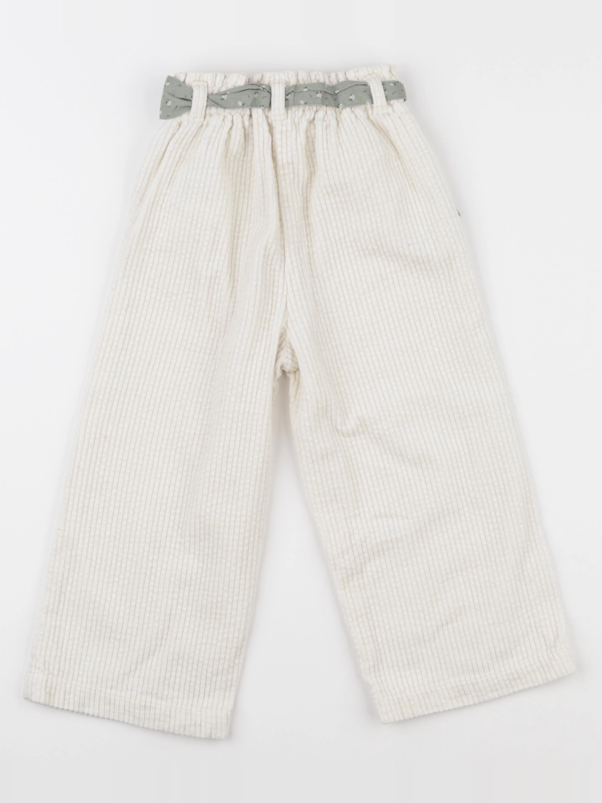 Vertbaudet - pantalon beige - 36 mois