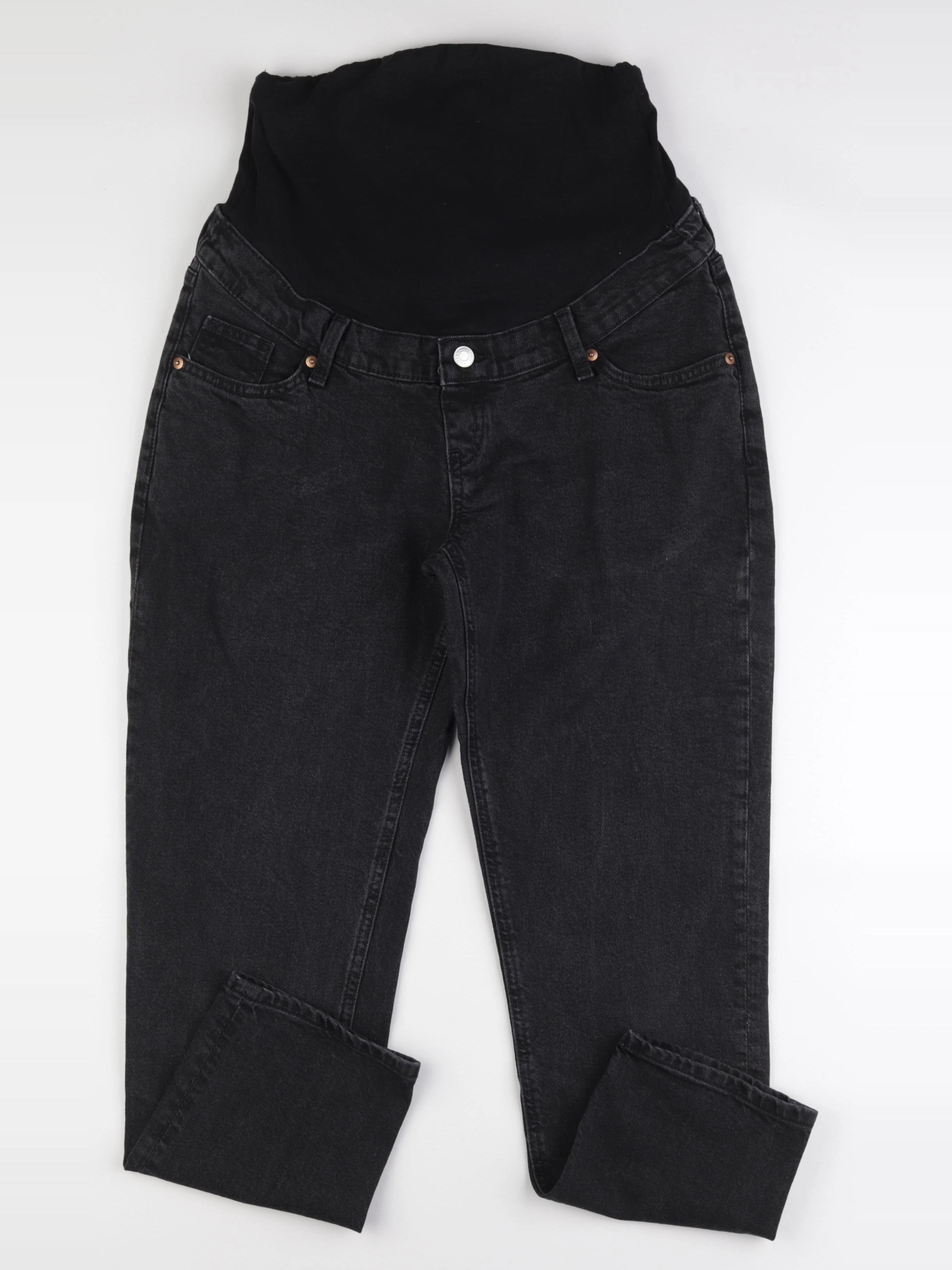 H&M - jean grossesse noir - 36 à 38