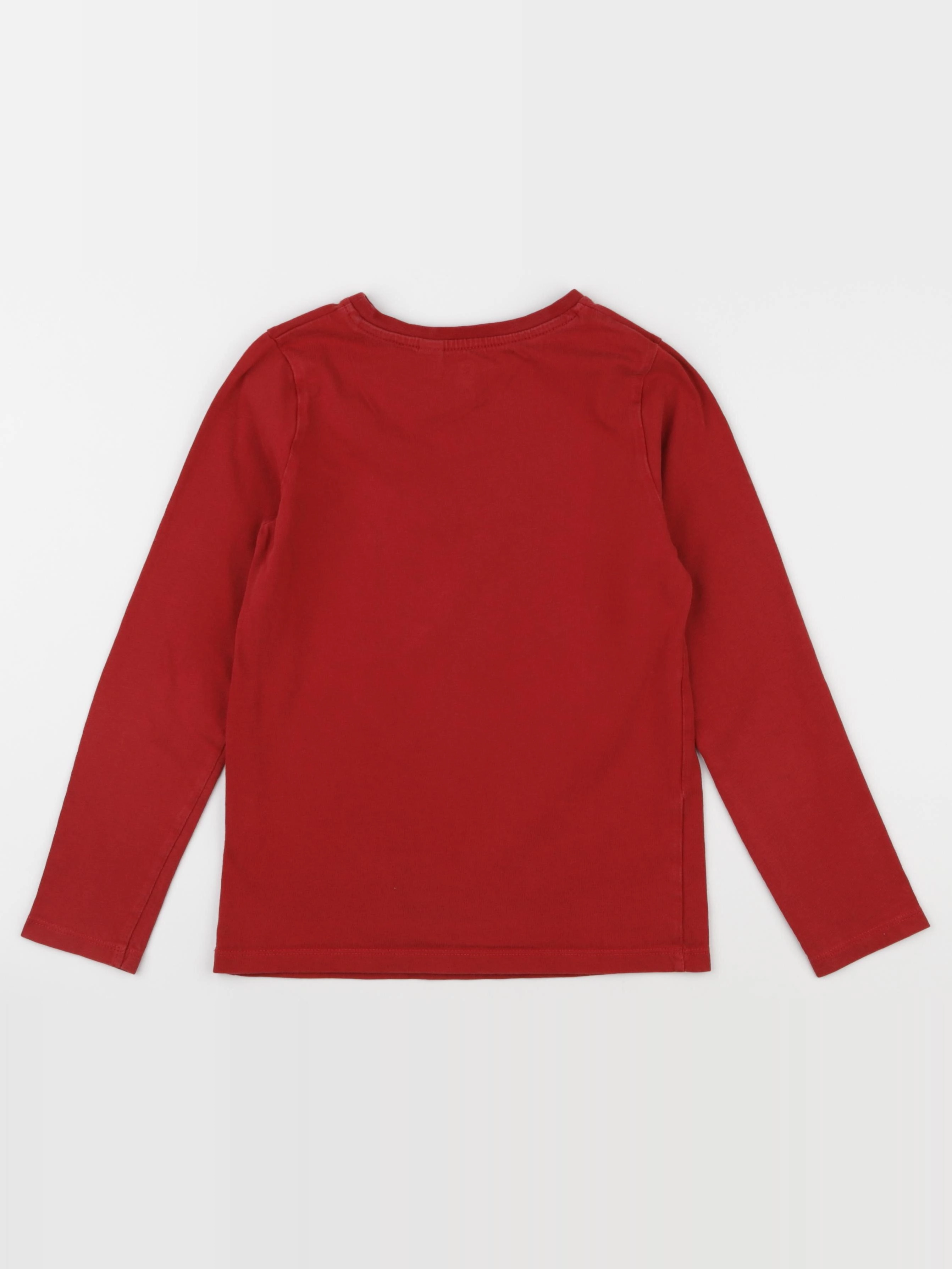 Okaidi - tee-shirt rouge - 8 ans