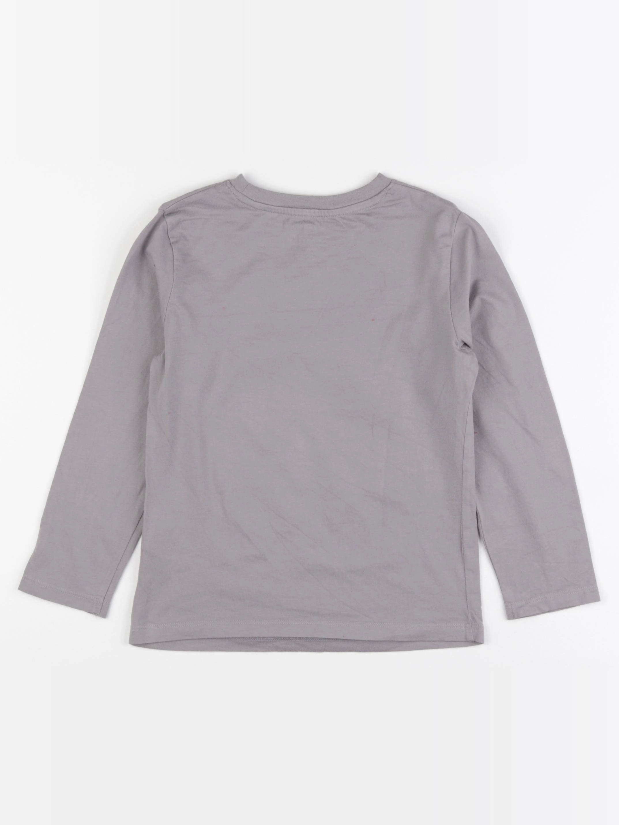 H&M - tee-shirt gris - 4/6 ans